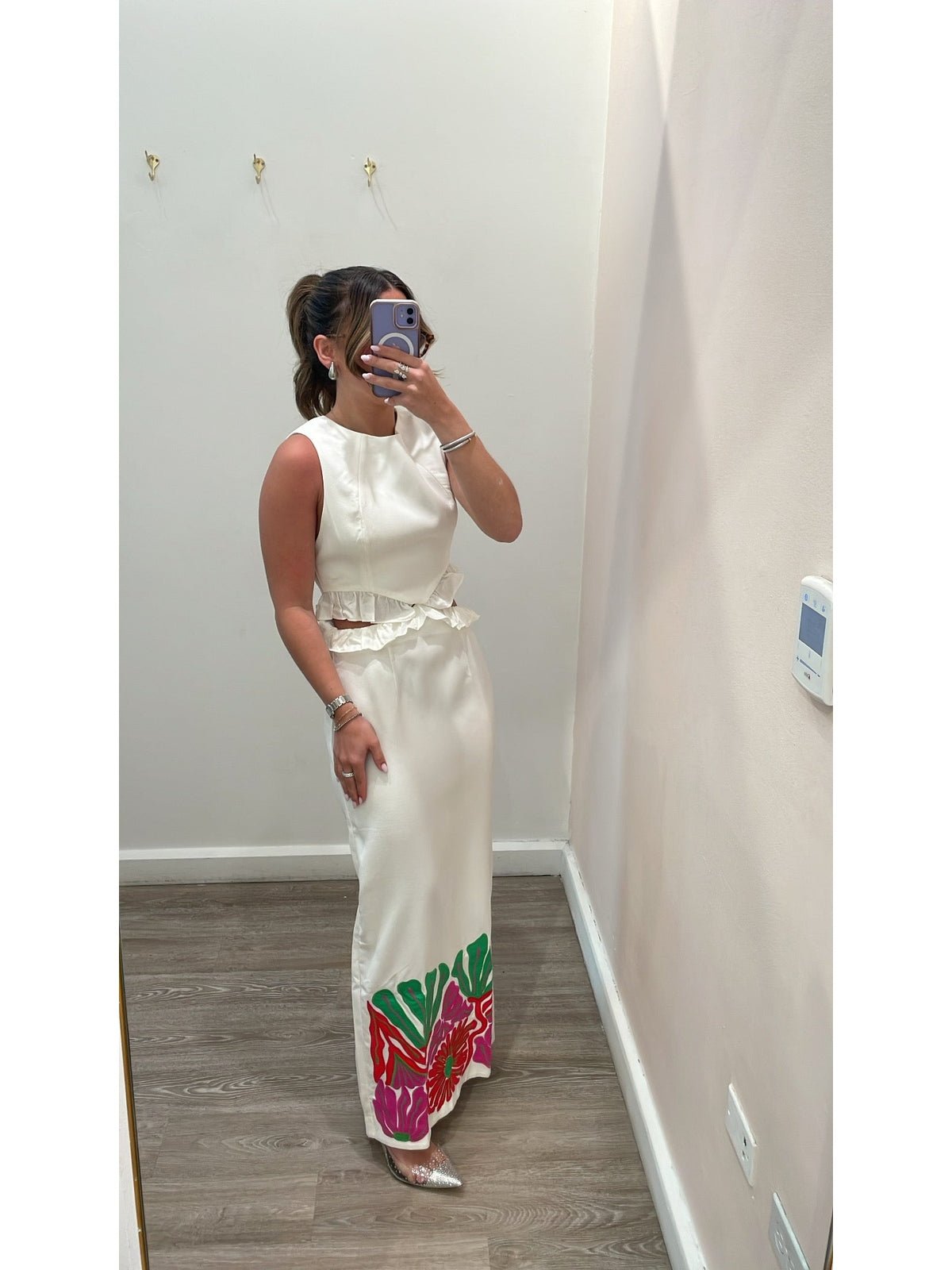 SUPER MIDI CUT OUT DRESS