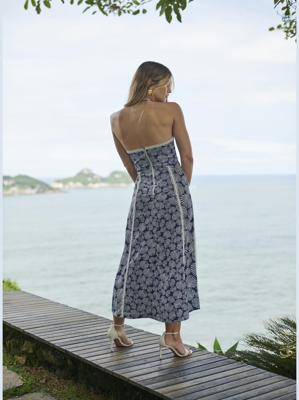 SC MIDI SHELLS DRESS