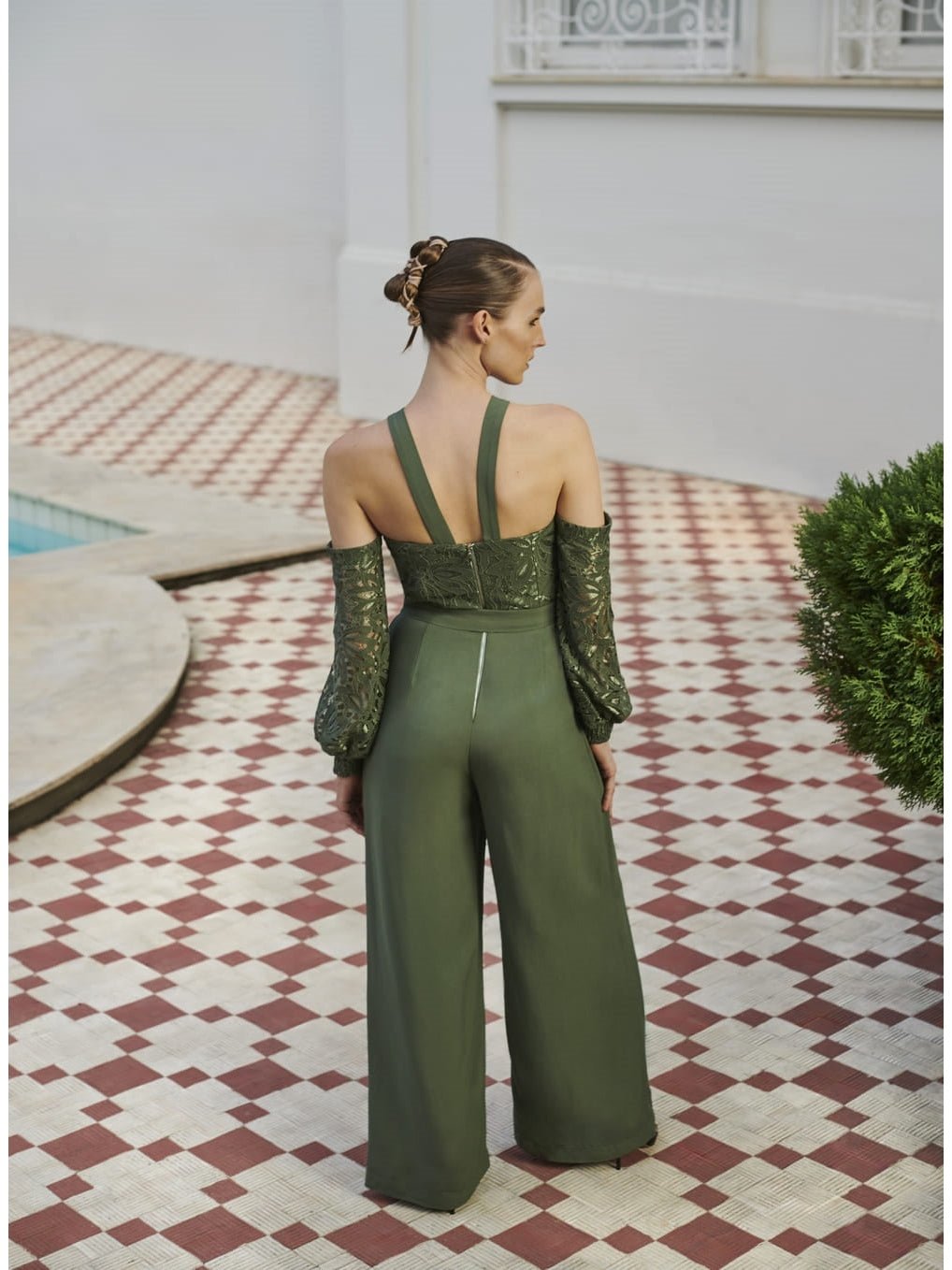 BOHO CHIC LACE JUMPSUIT