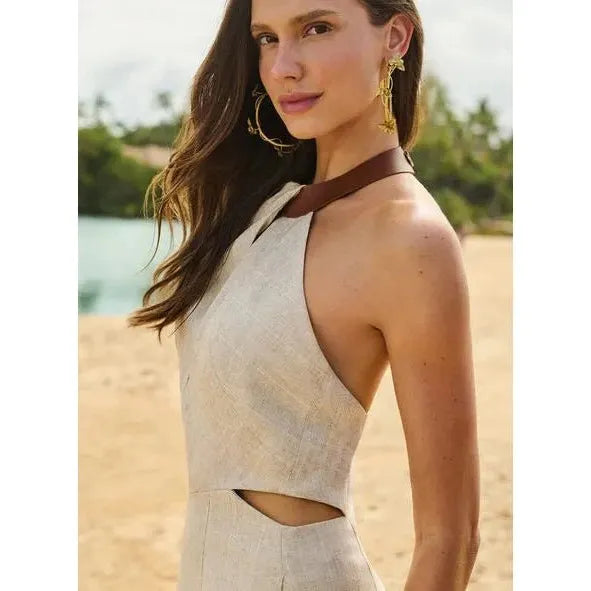 PINTSTRIPE MAXI MIDI DRESS