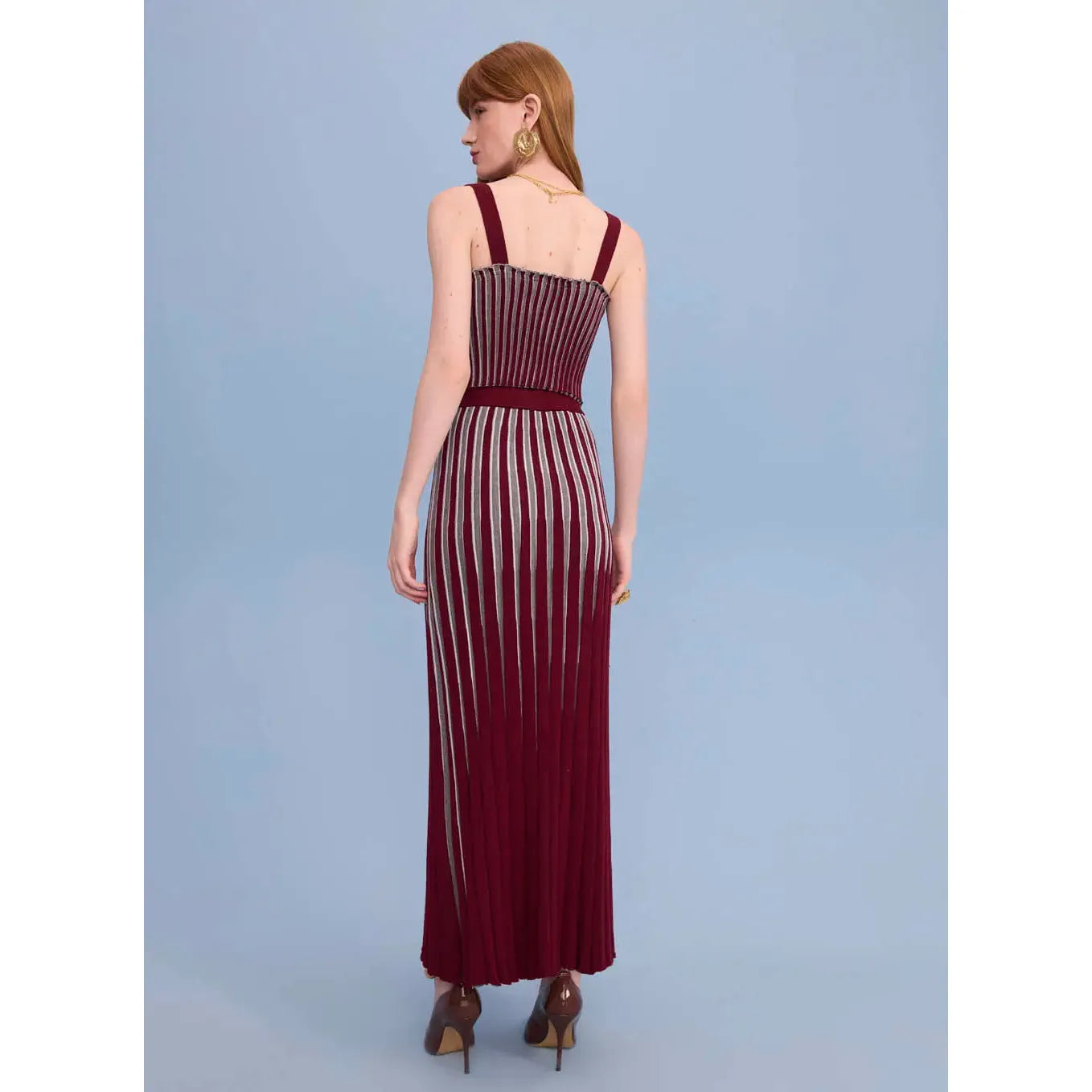 SK MIDI TRICOT DRESS