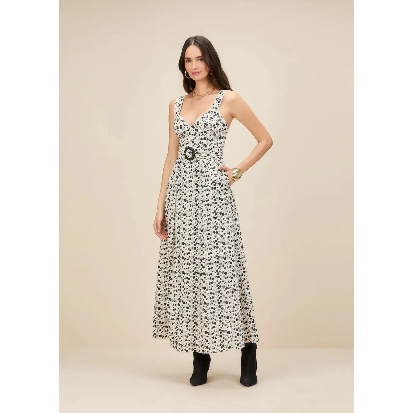 SK CHERRY MAXI MIDI DRESS