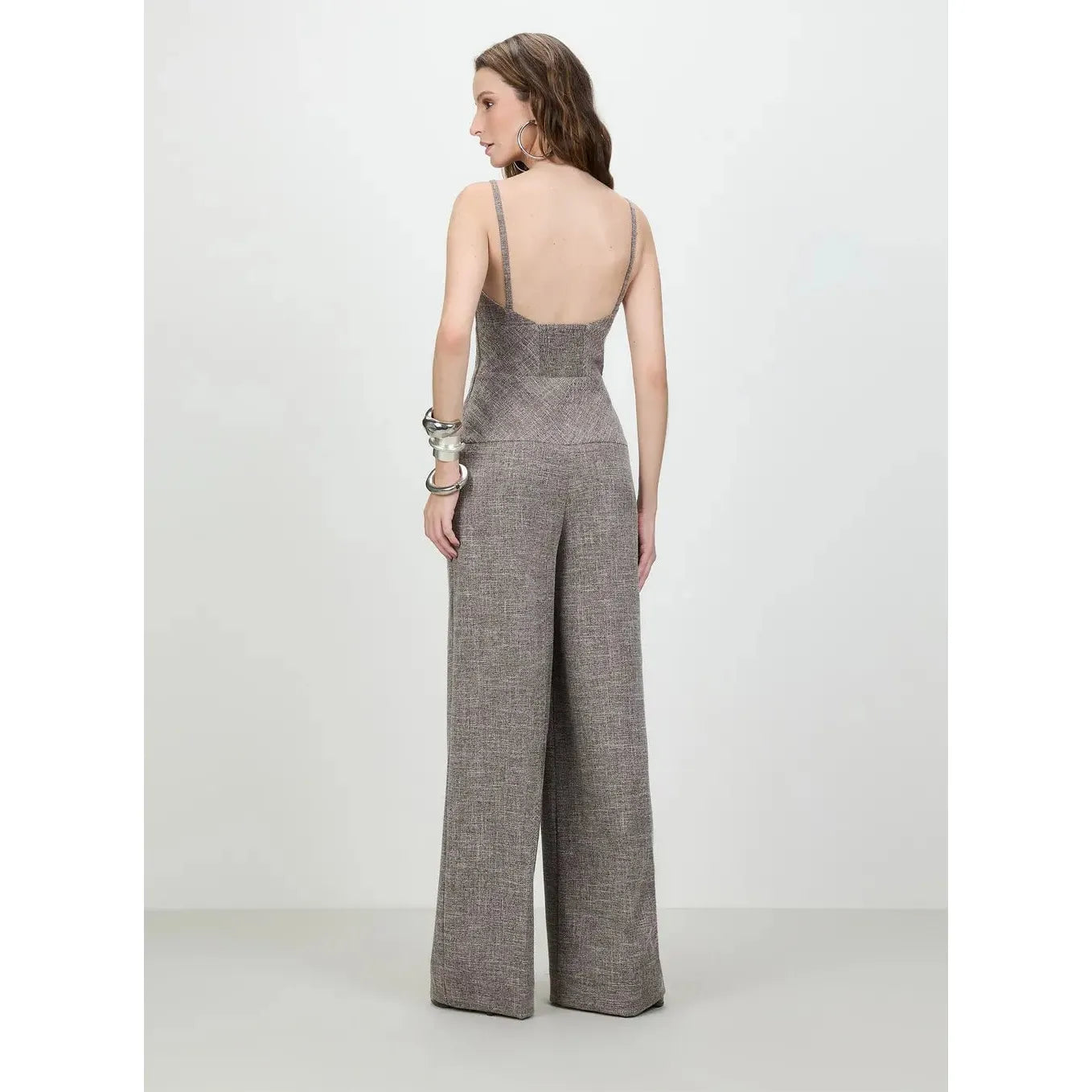 TD TWEED JUMPSUIT