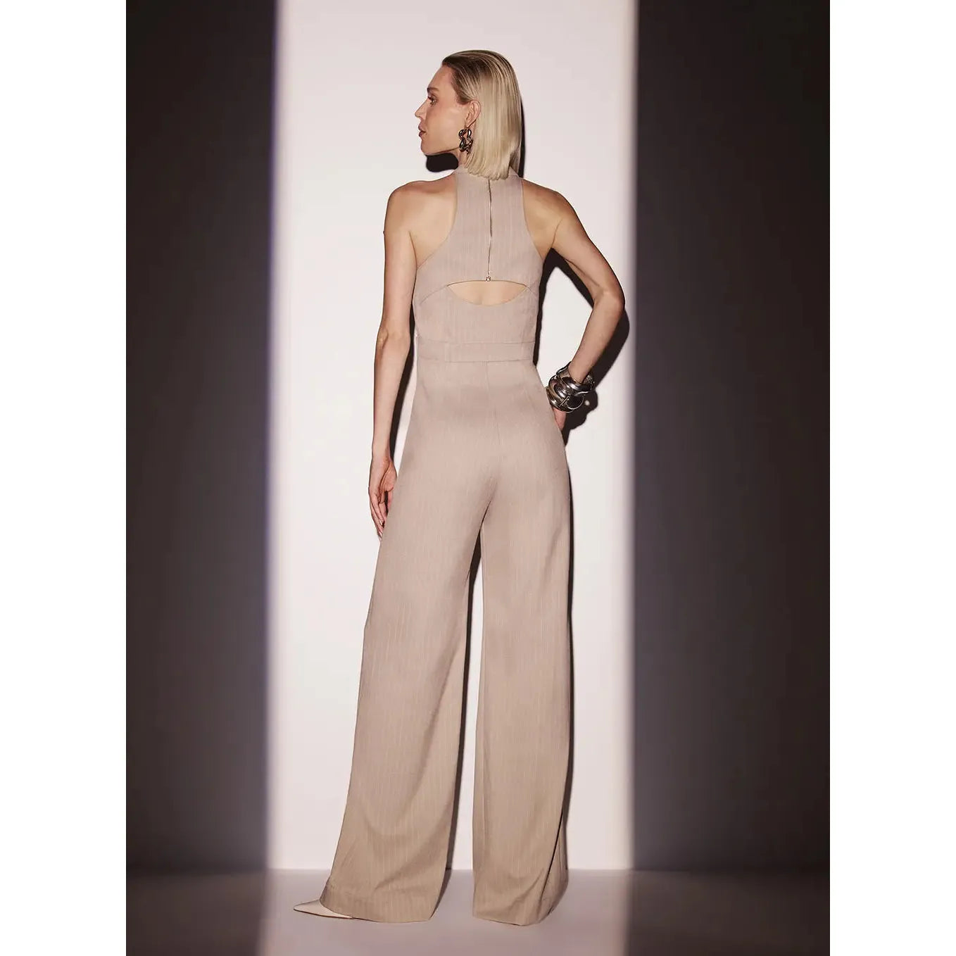 TD TAILORED JUMPSUIT WITH CUT OUTS