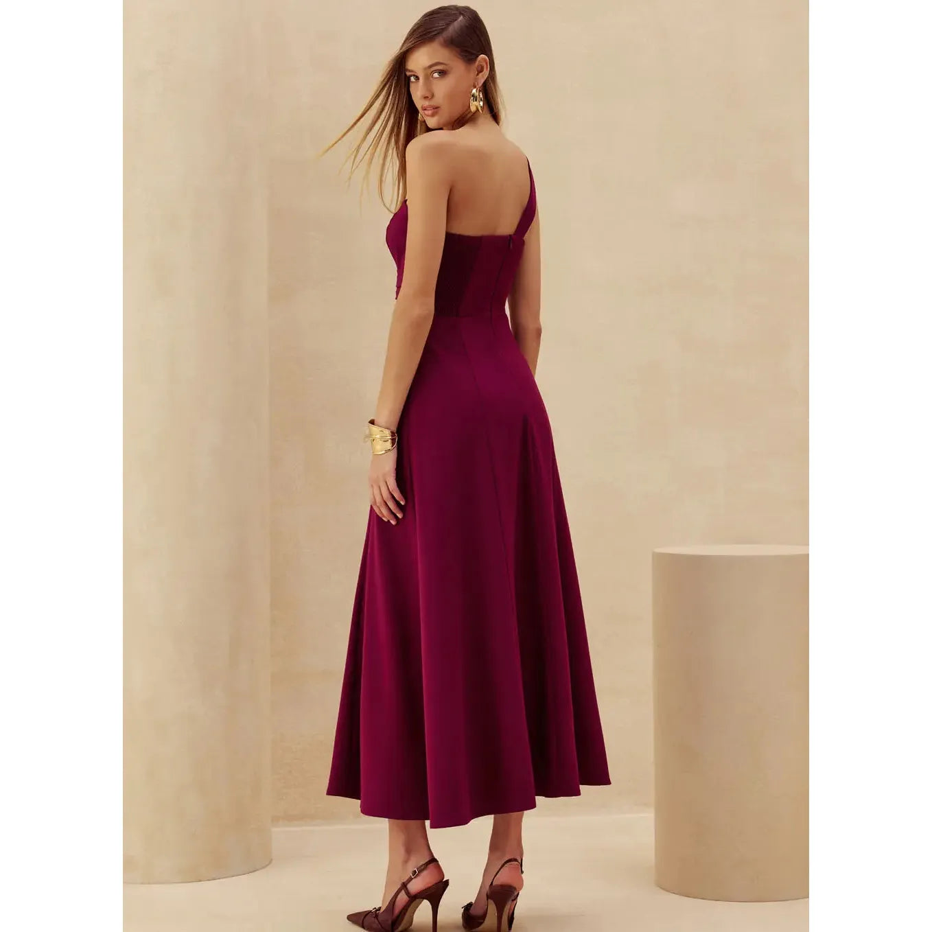 SK MIDI NORDIC DRESS