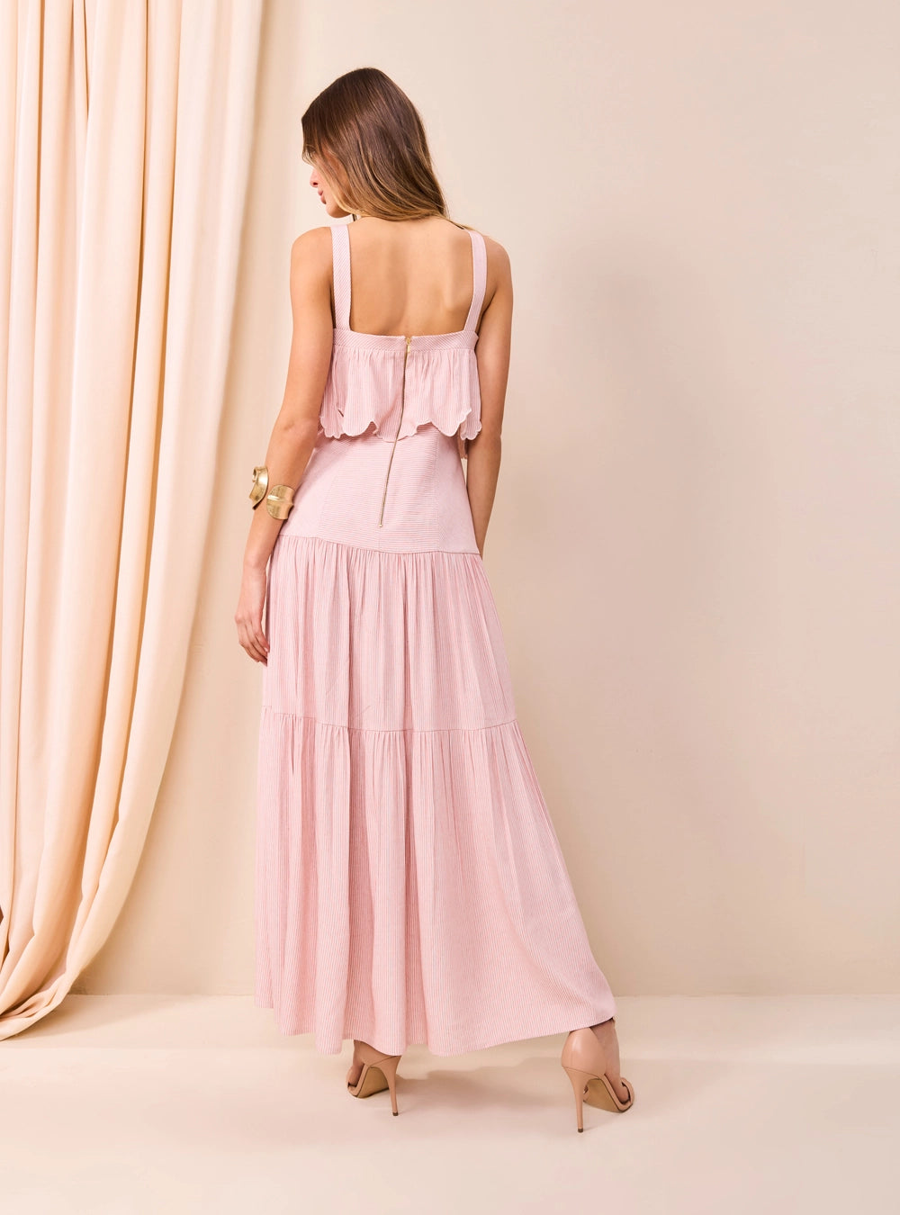 SK EMBROIDERY MAXI DRESS
