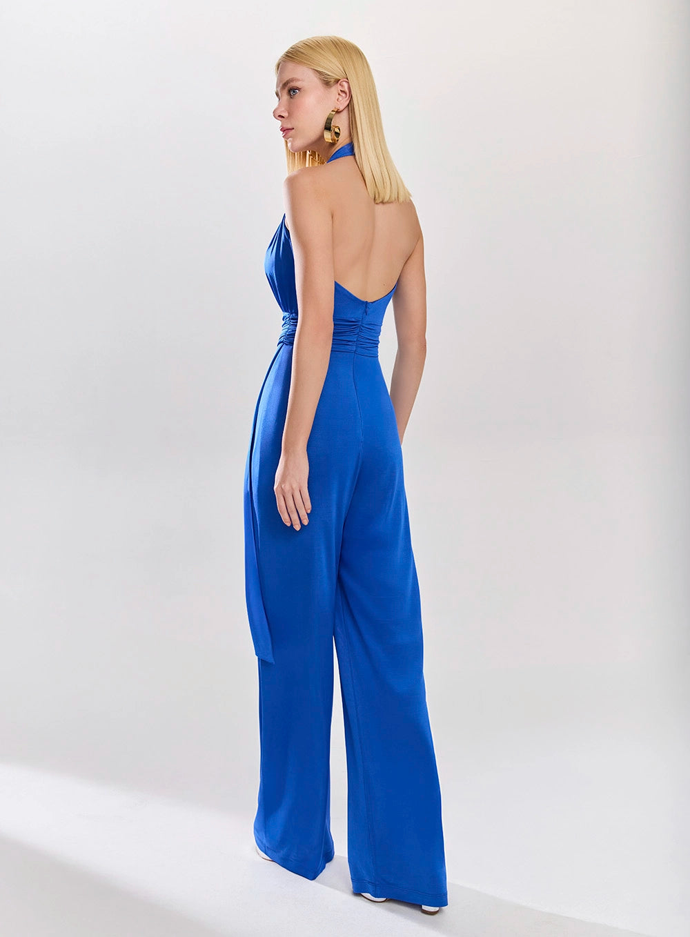 TD DRAPPED JUMPSUIT