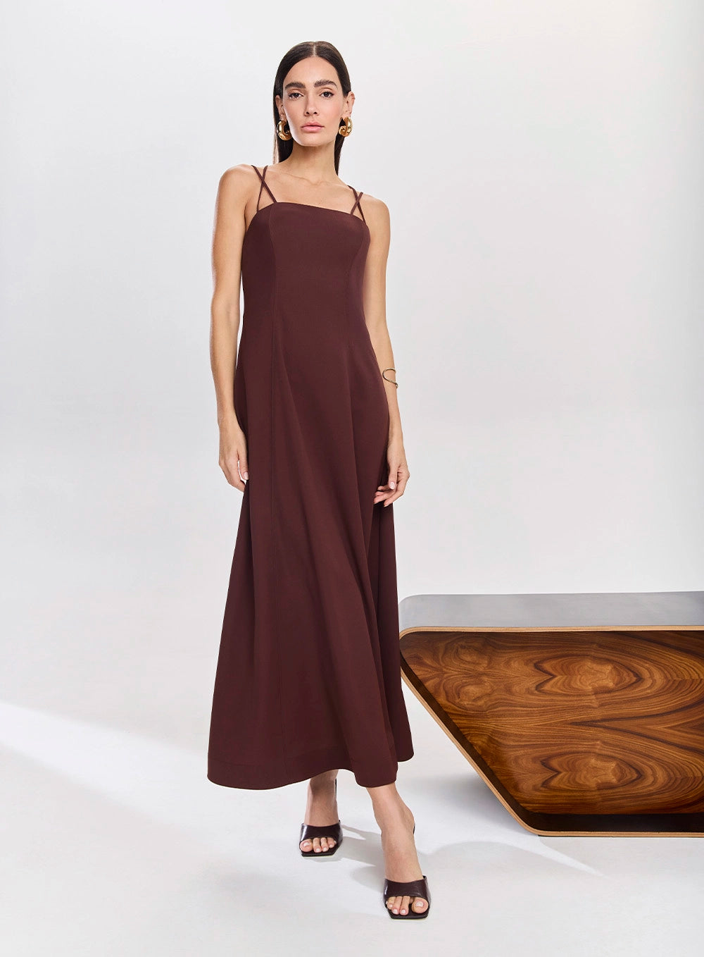 TD FLORAL BACK DRESS