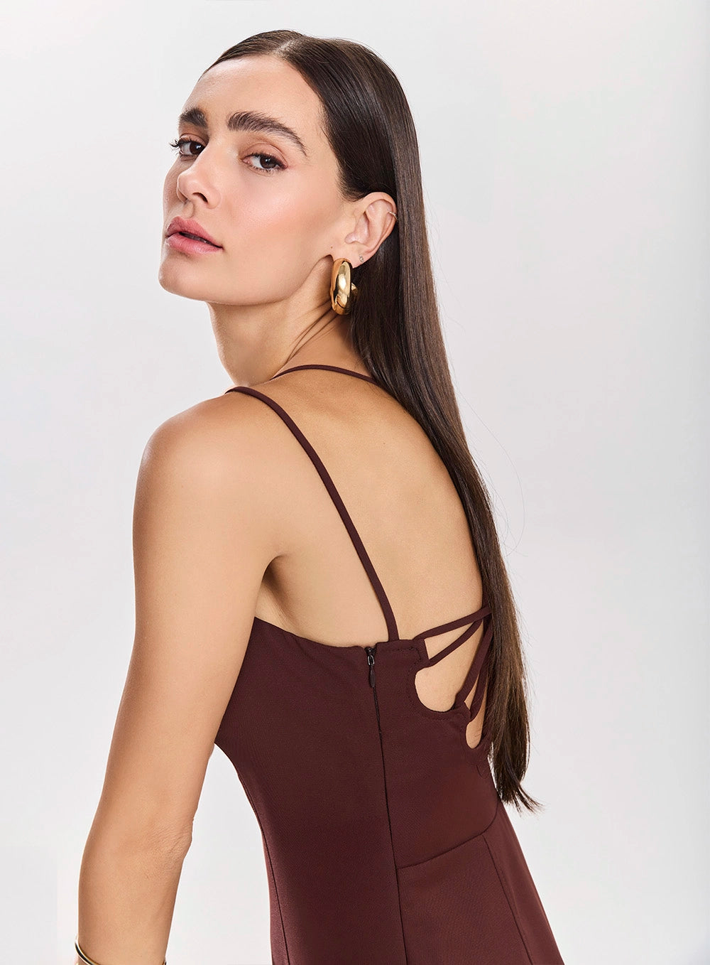 TD FLORAL BACK DRESS