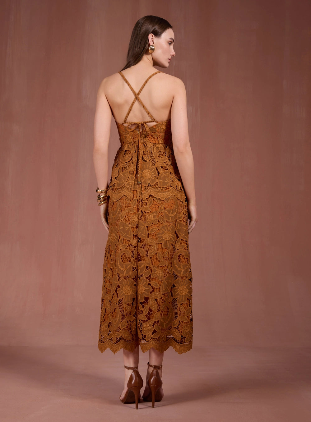 SK MIDI FLORAL EMBROIDERY