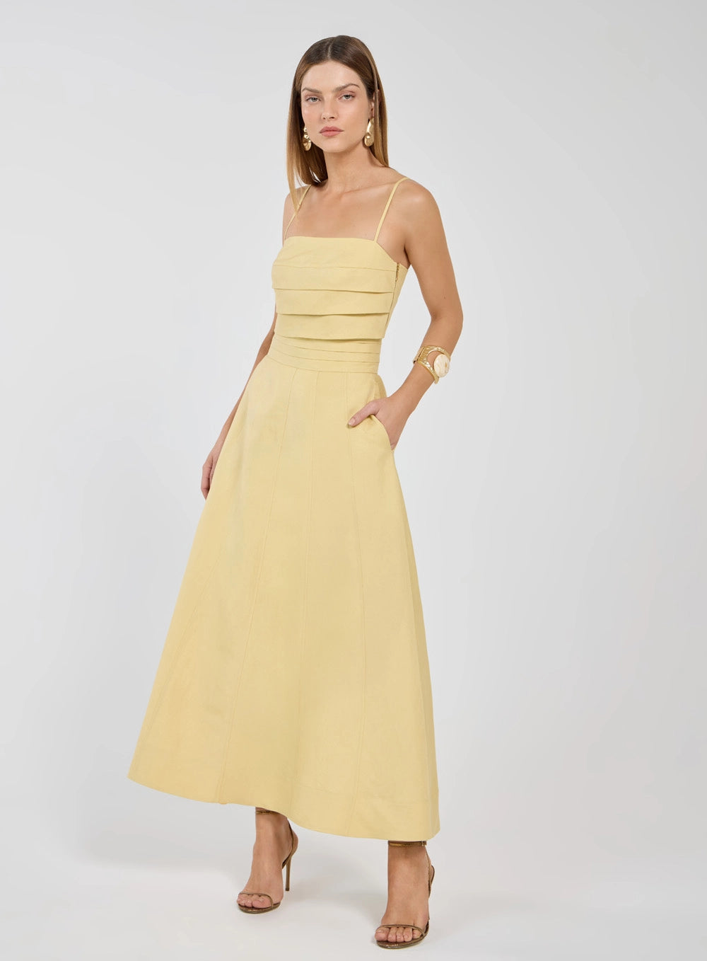 TD TOP AND SKIRT MATCHING SET FLARED