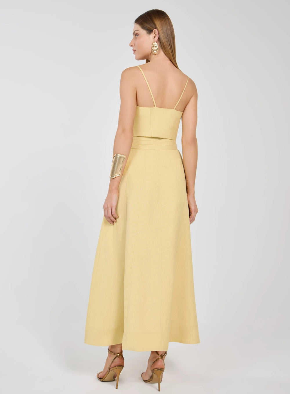 TD TOP AND SKIRT MATCHING SET FLARED