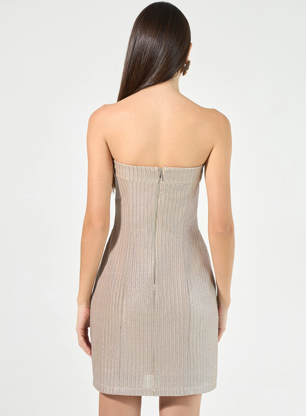 TD SHORT CHEVRON DRESS