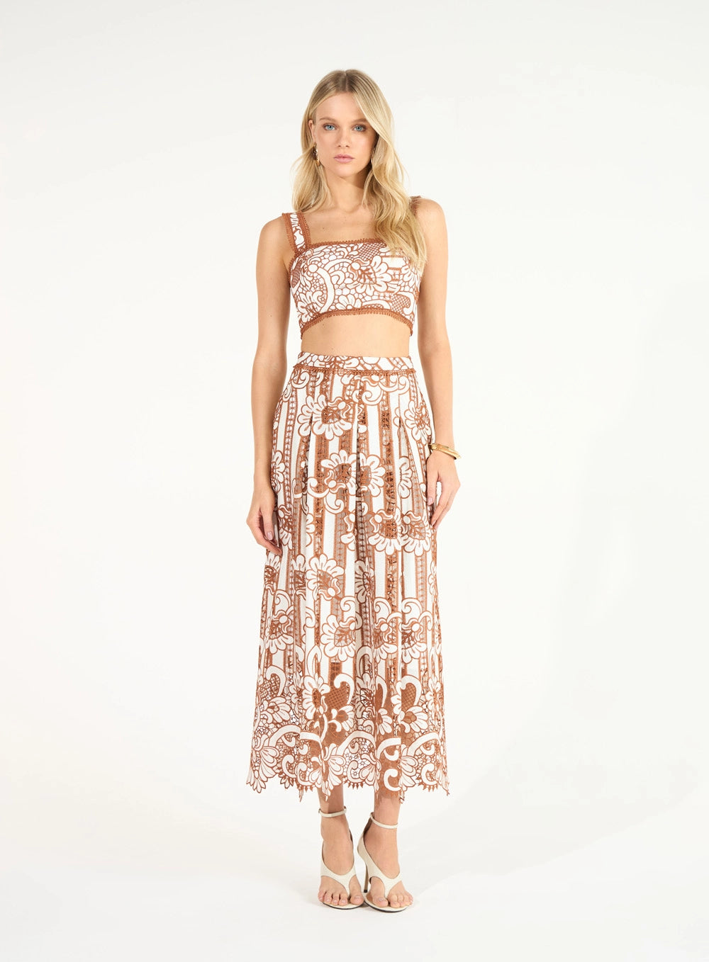 SK FLOWER LACE MATCHING SET