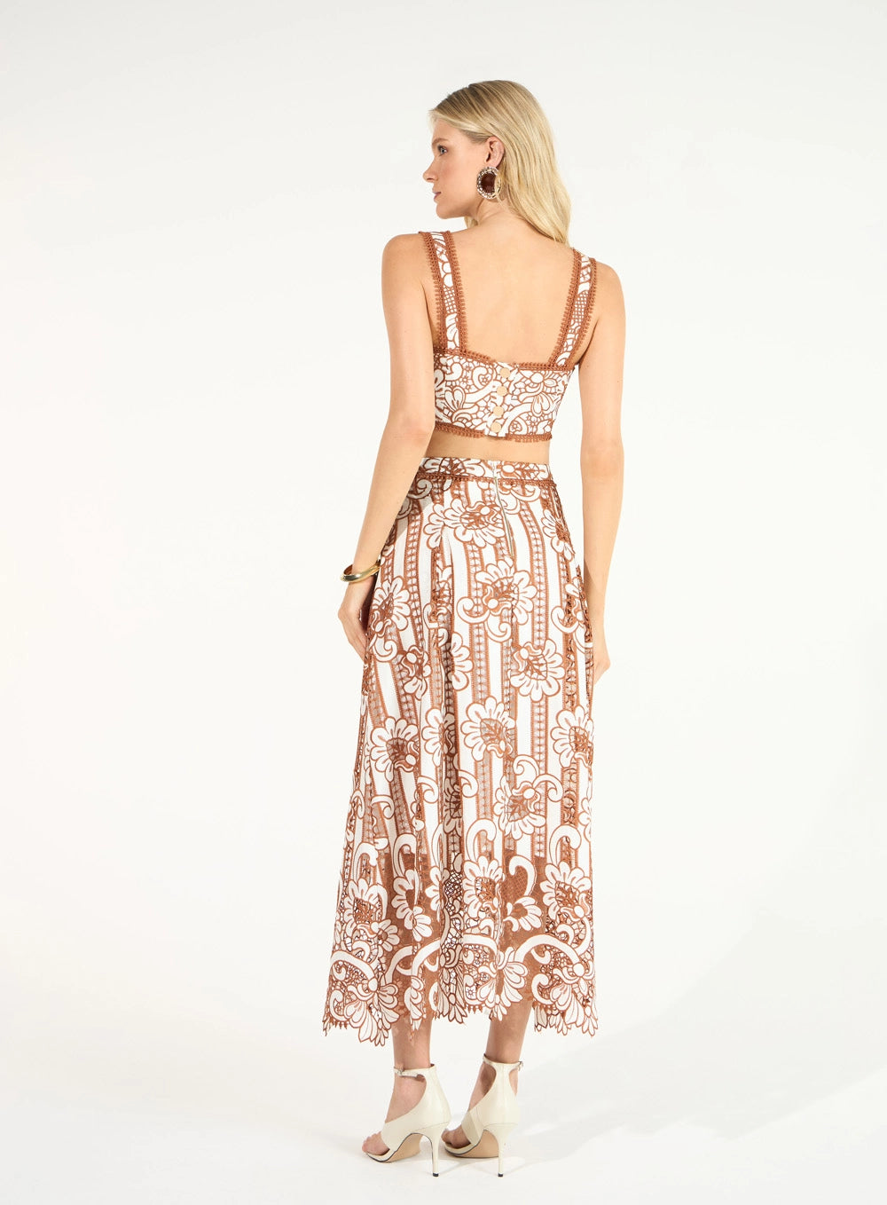 SK FLOWER LACE MATCHING SET