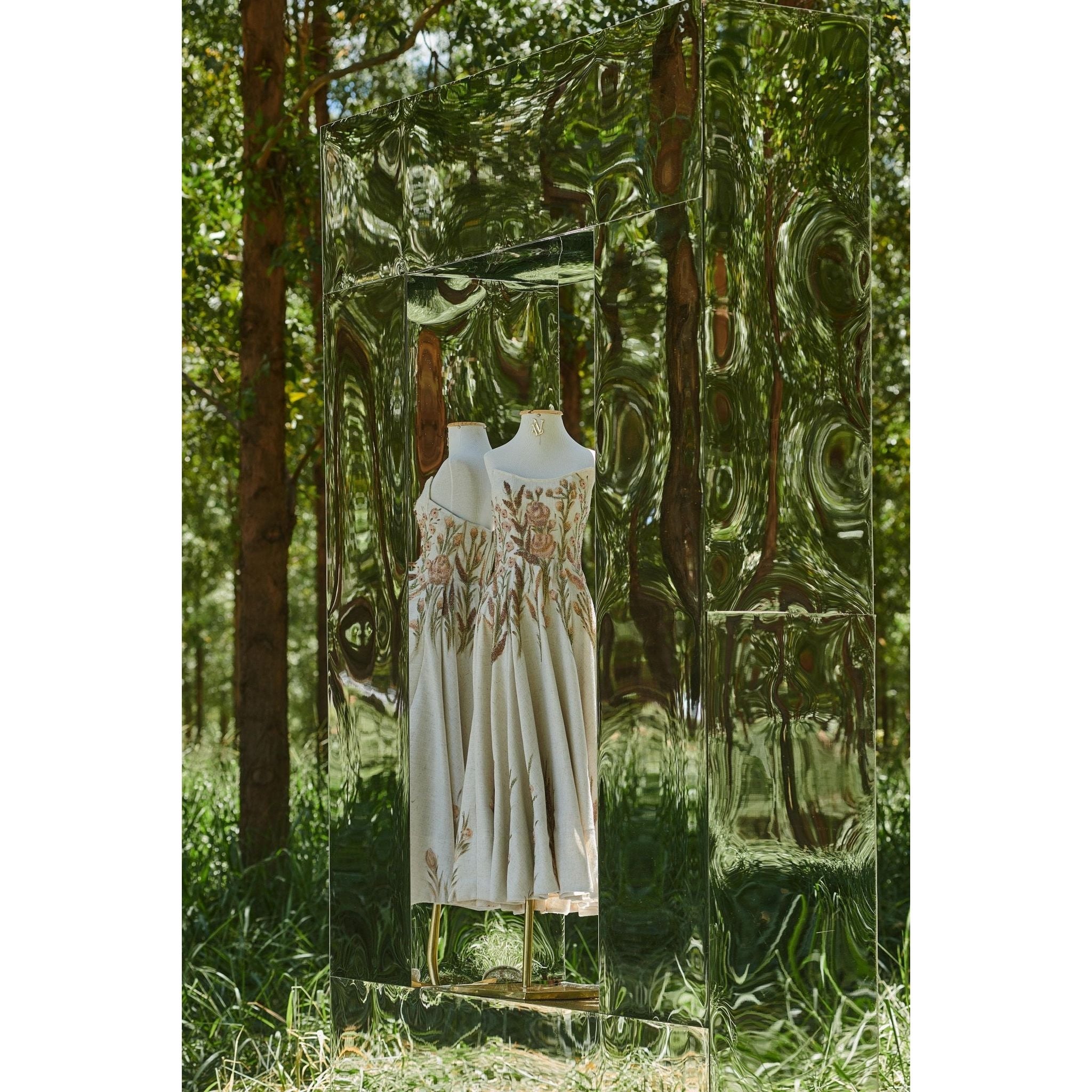 LN HAND PAINTED DRESS