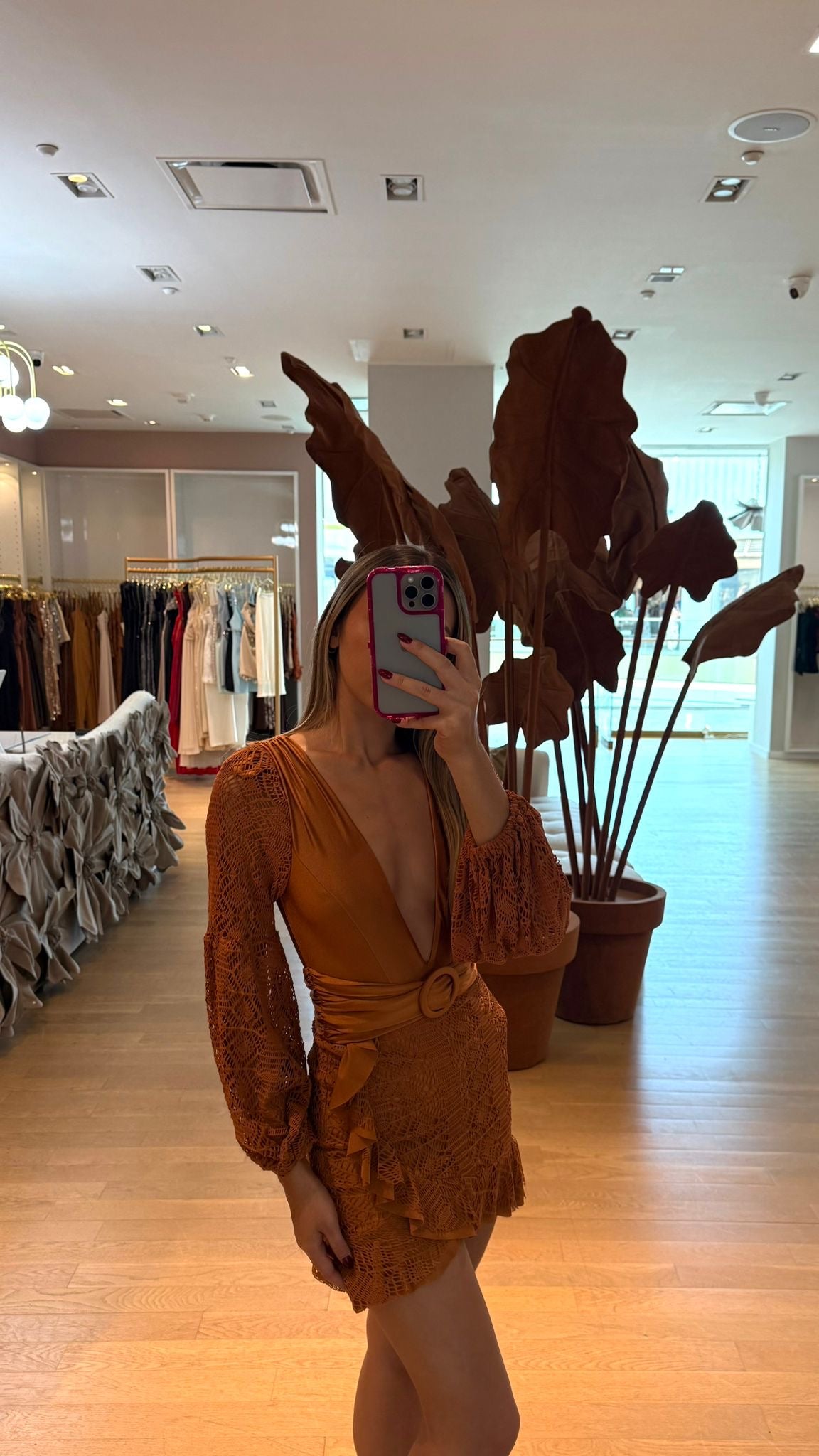 PB TERRACOTA DRESS
