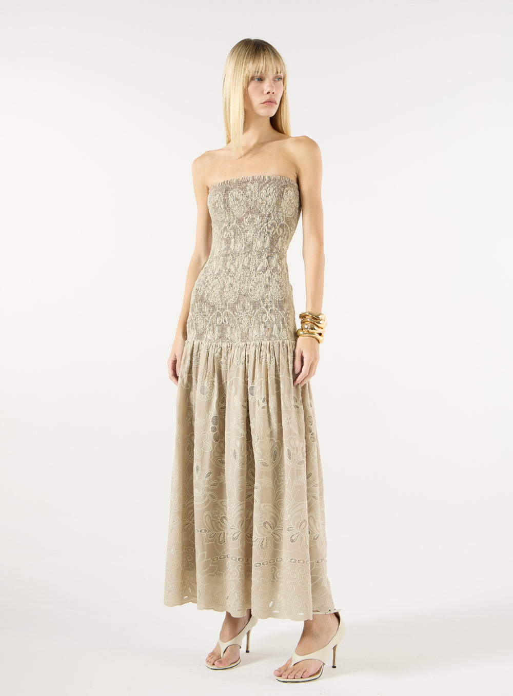 SK LEAF BODYCON DRESS