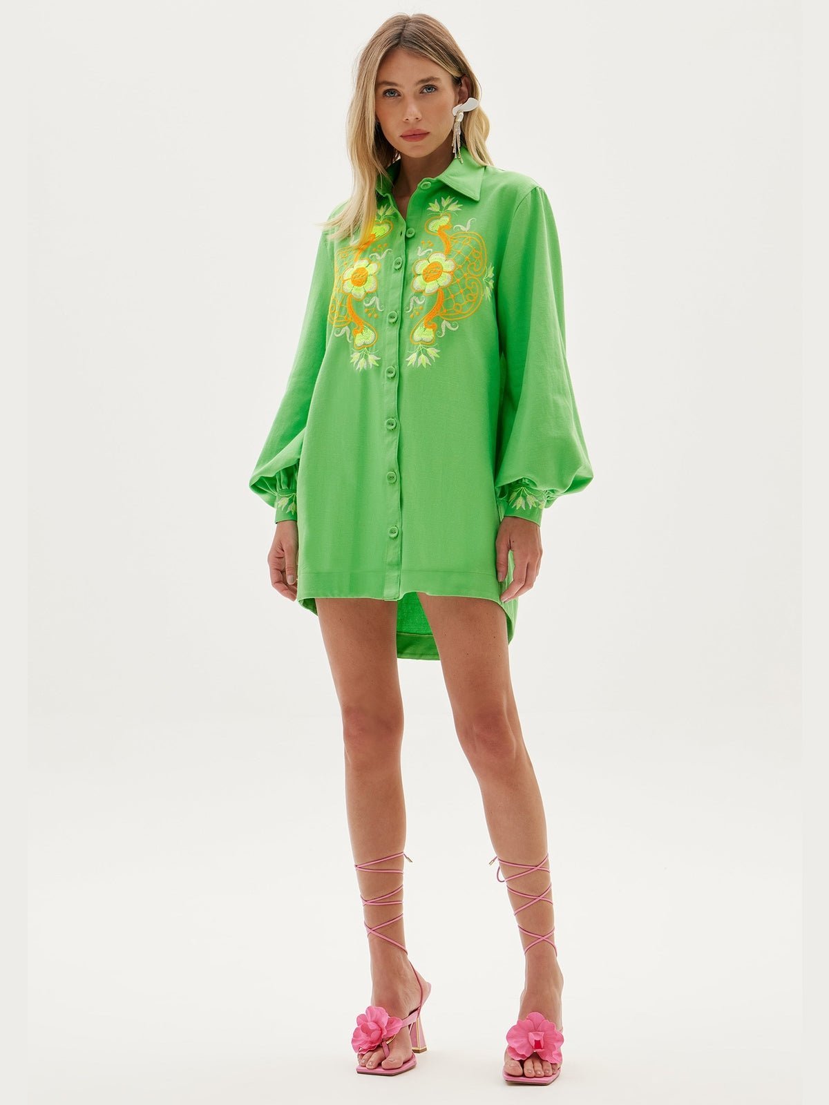 AMAR MAR SHORT BLOUSE DRESS