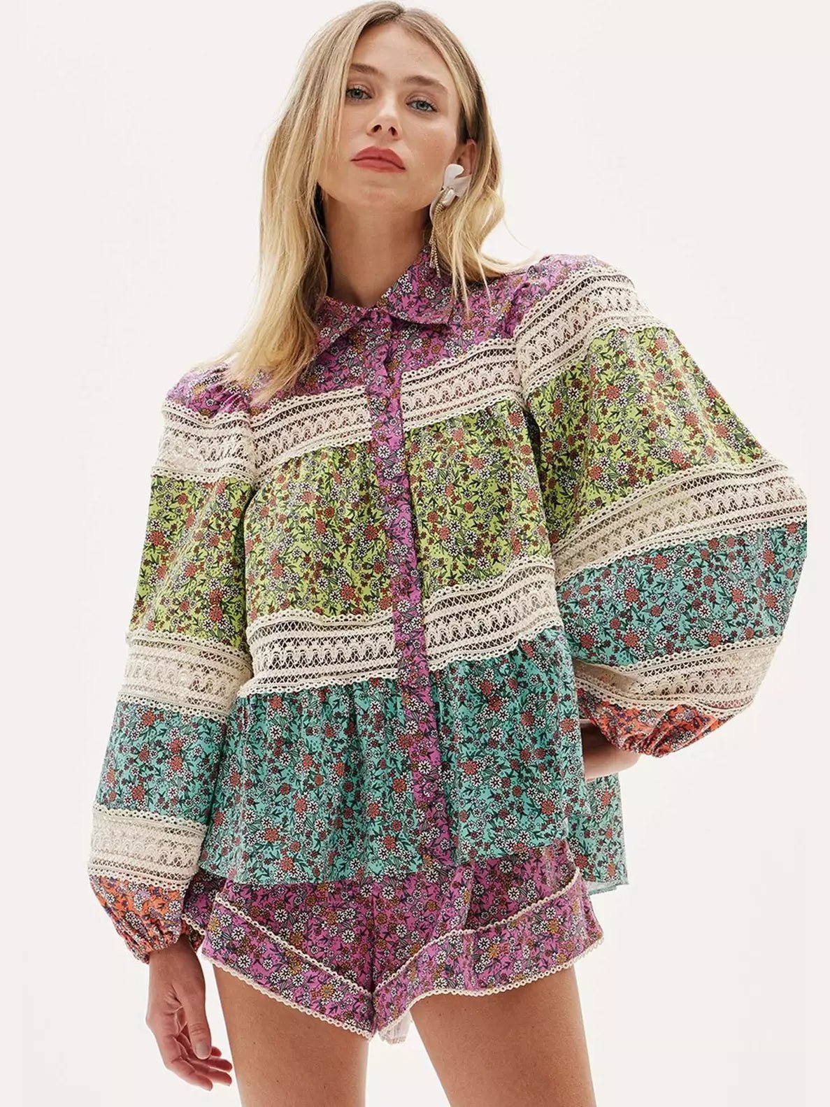 Amar Flared Shorts