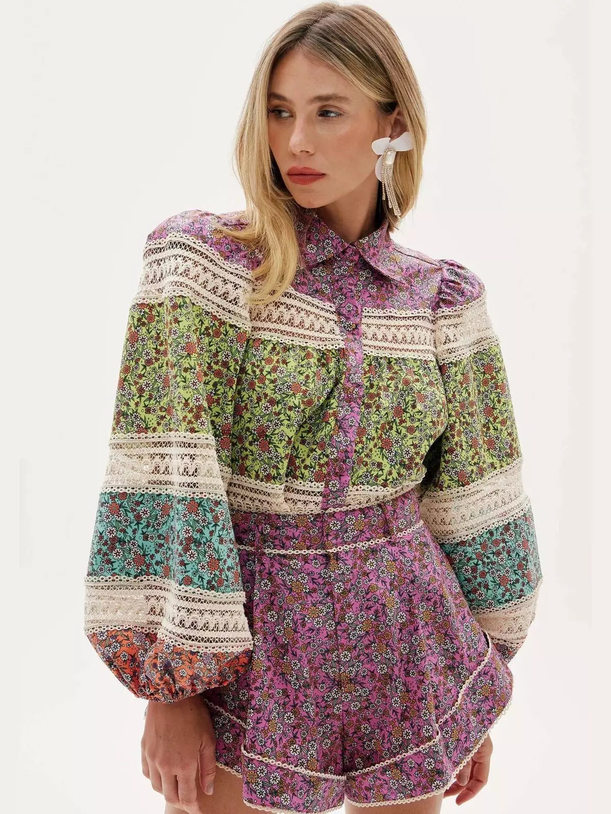 Amar Flared Shorts