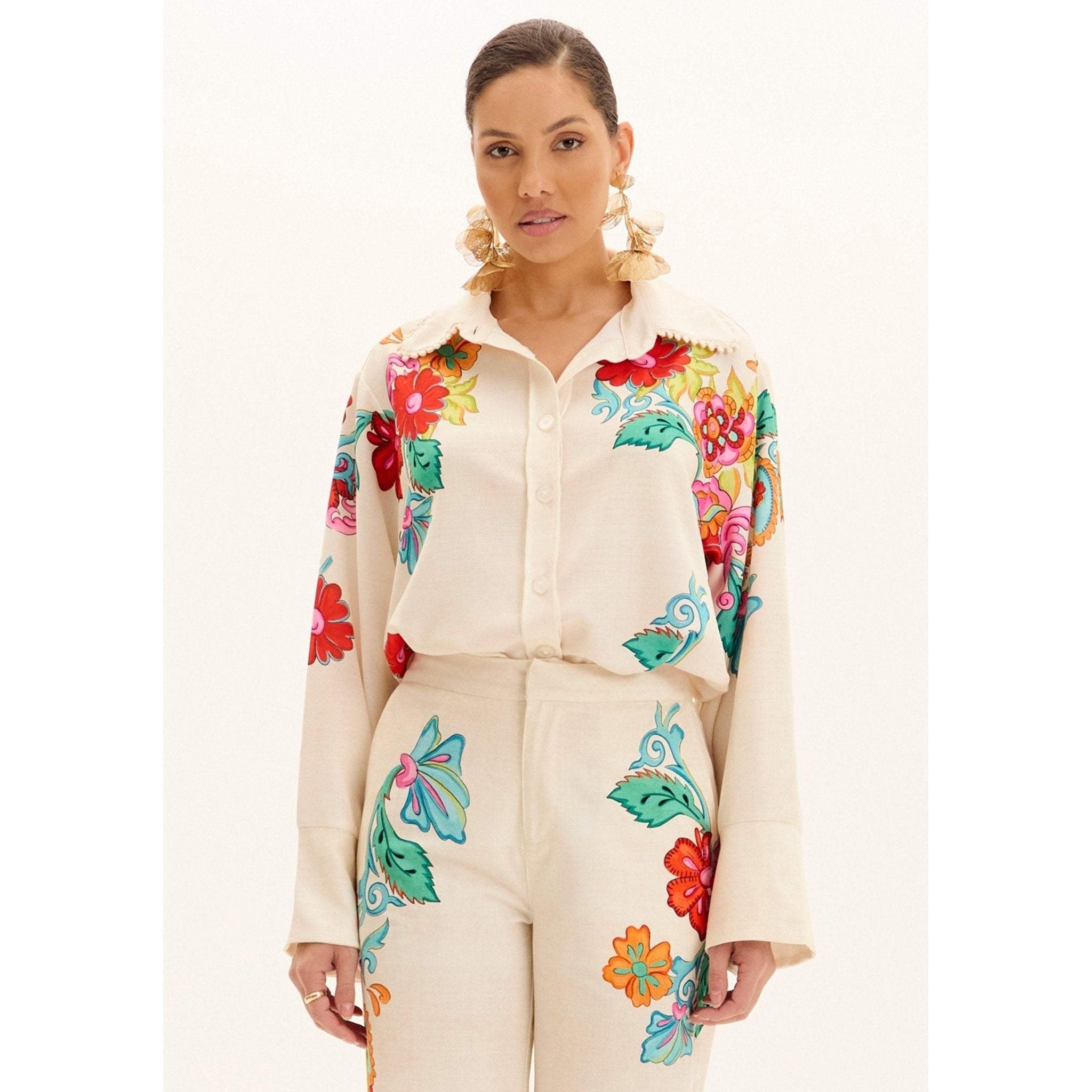 AMAR JARDIN LONG SLEEVE SET
