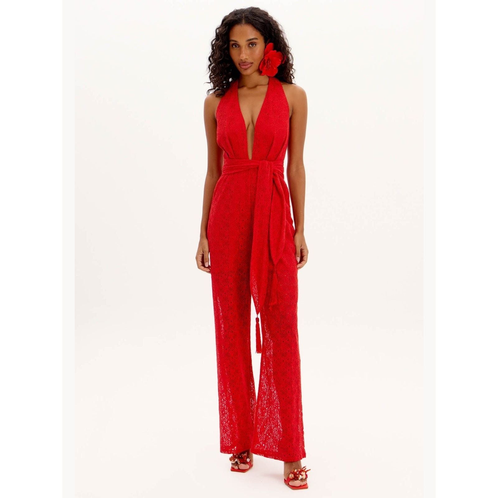 LP RED LOBSTER JUMPSUIT