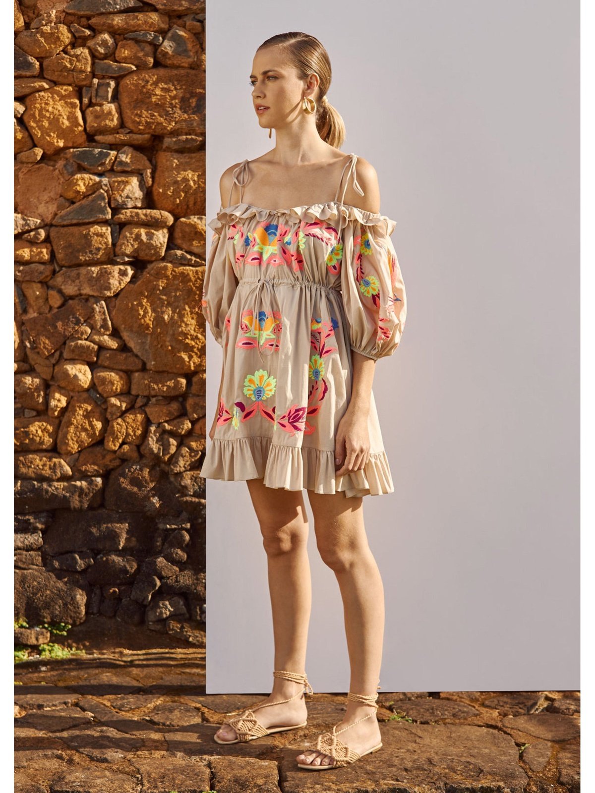 Amar Floral Short Dress