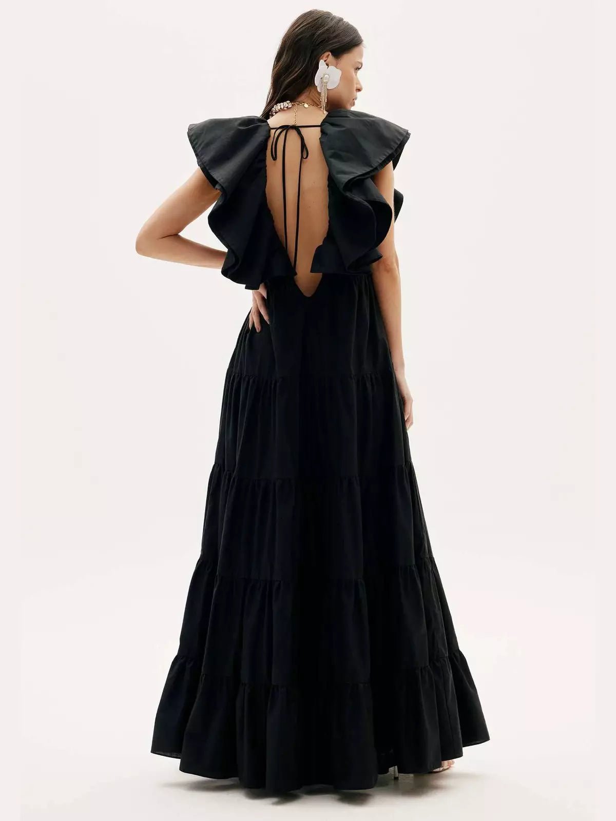 Amar Black Long Dress