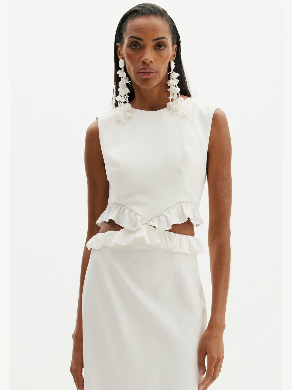 SUPER MIDI CUT OUT DRESS