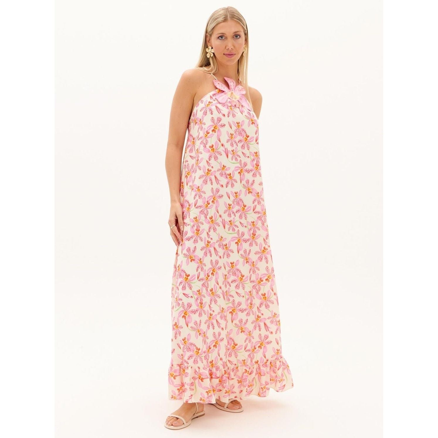 AMAR FLORAL MAXI DRESS