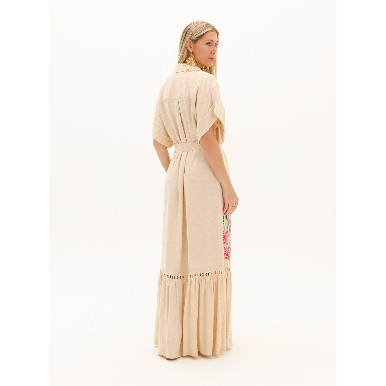 AMAR LONG EMBROIDERY CHEMISE