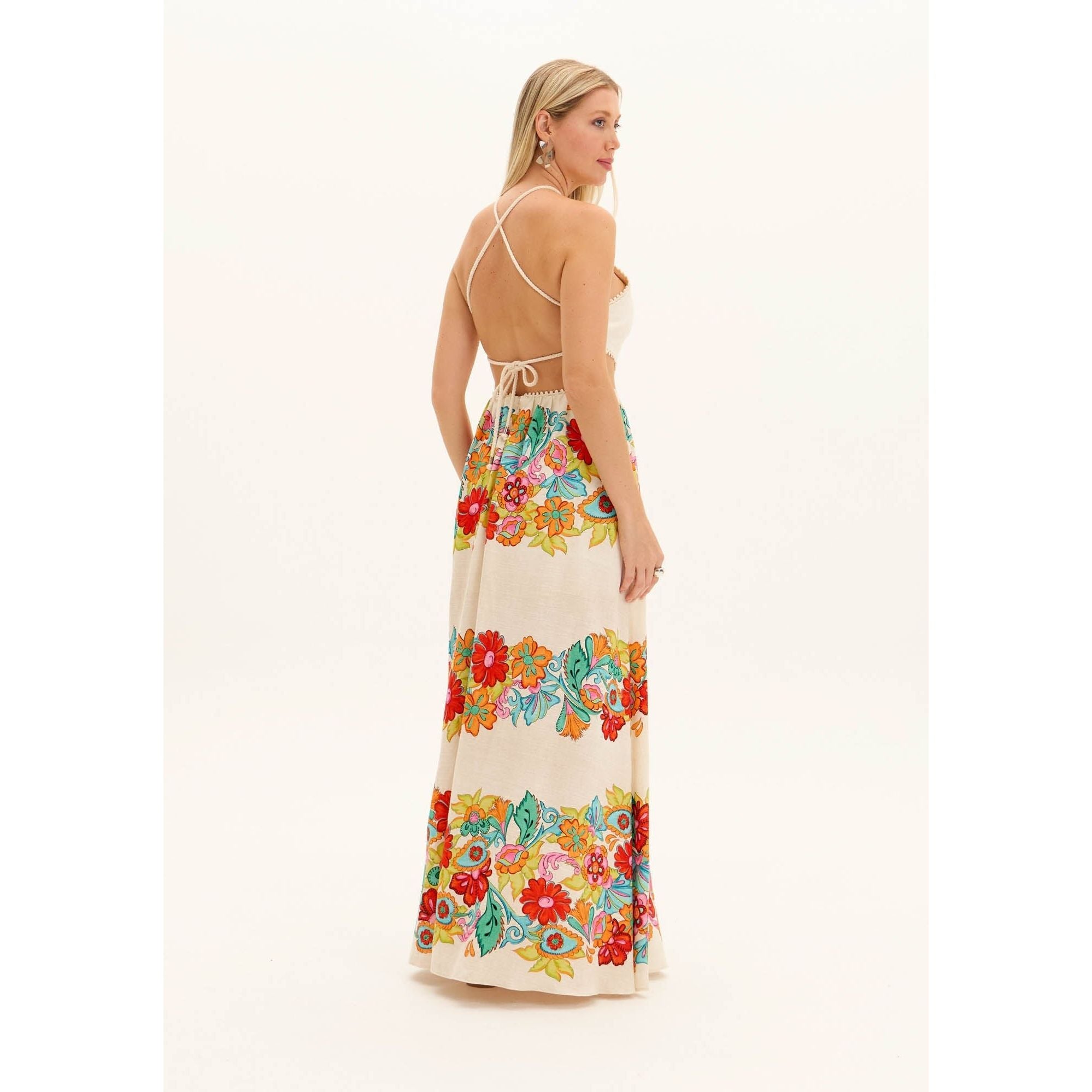 AMAR JARDIN FLORAL DRESS