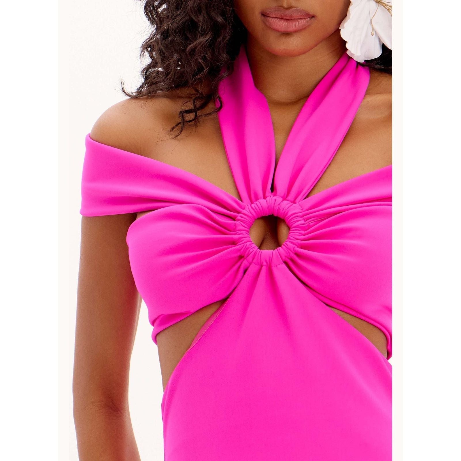 LP MANGA SUPER MIDI DRESS