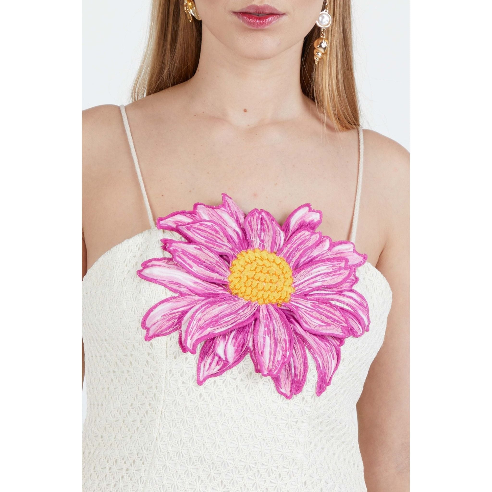 AMAR ADJUSTED FLOWER DRESS