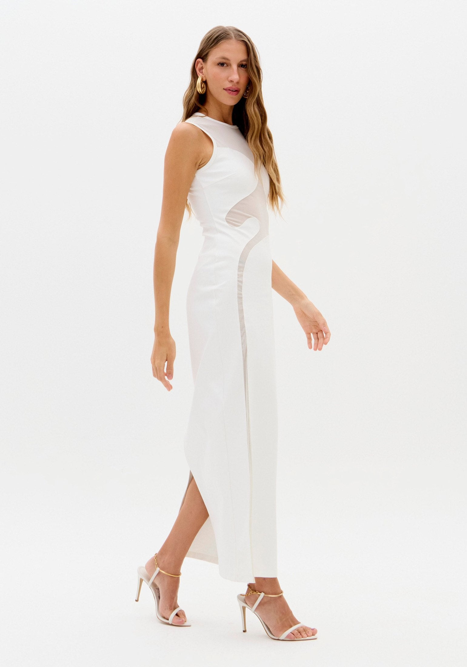 LP TULE MIDI DRESS