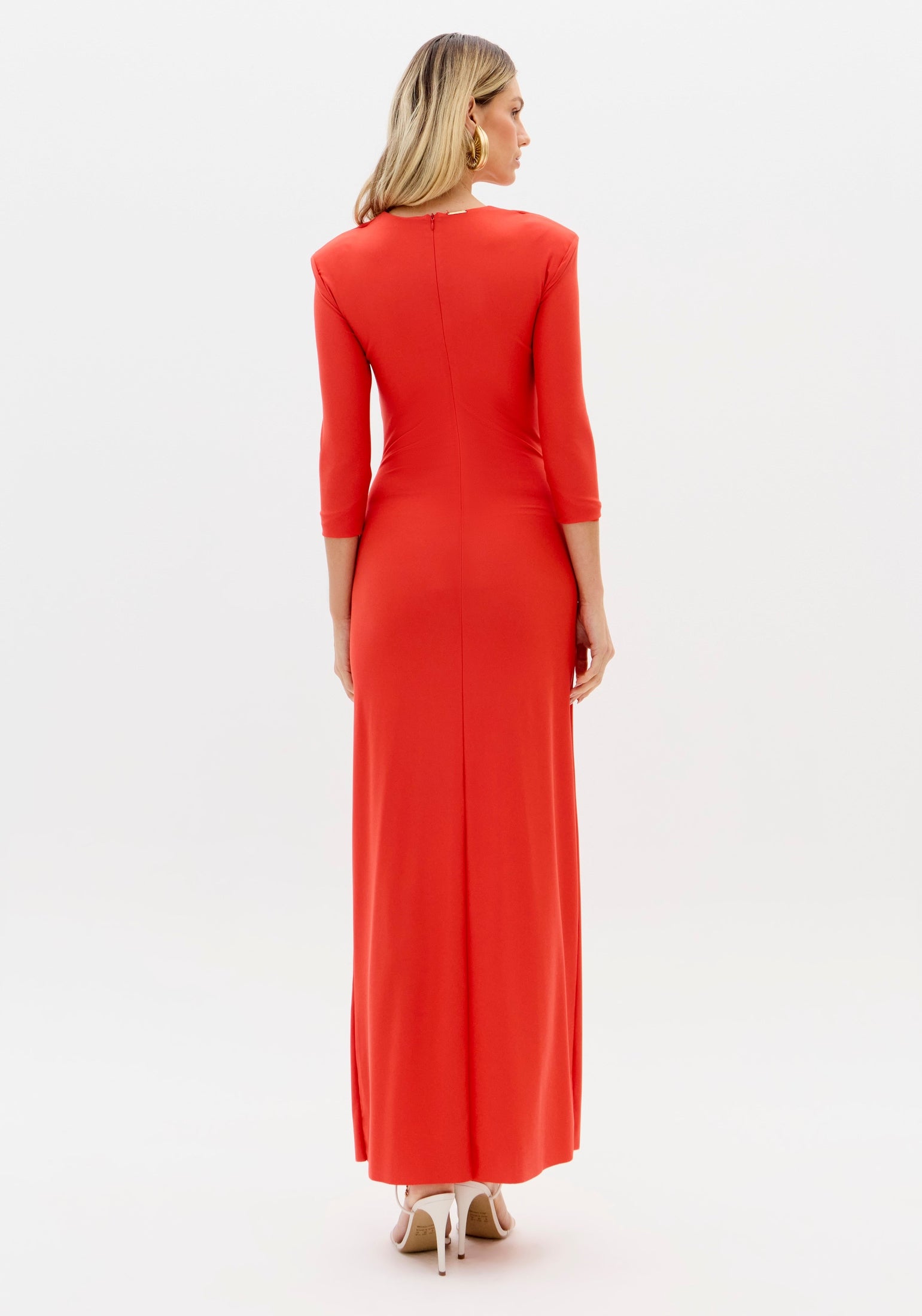 LP SUPER MIDI DRESS WITH MEDIUM SLEEVES