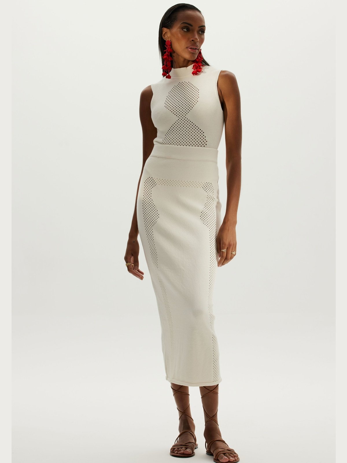 AMAR SAIA TRICOT SKIRT