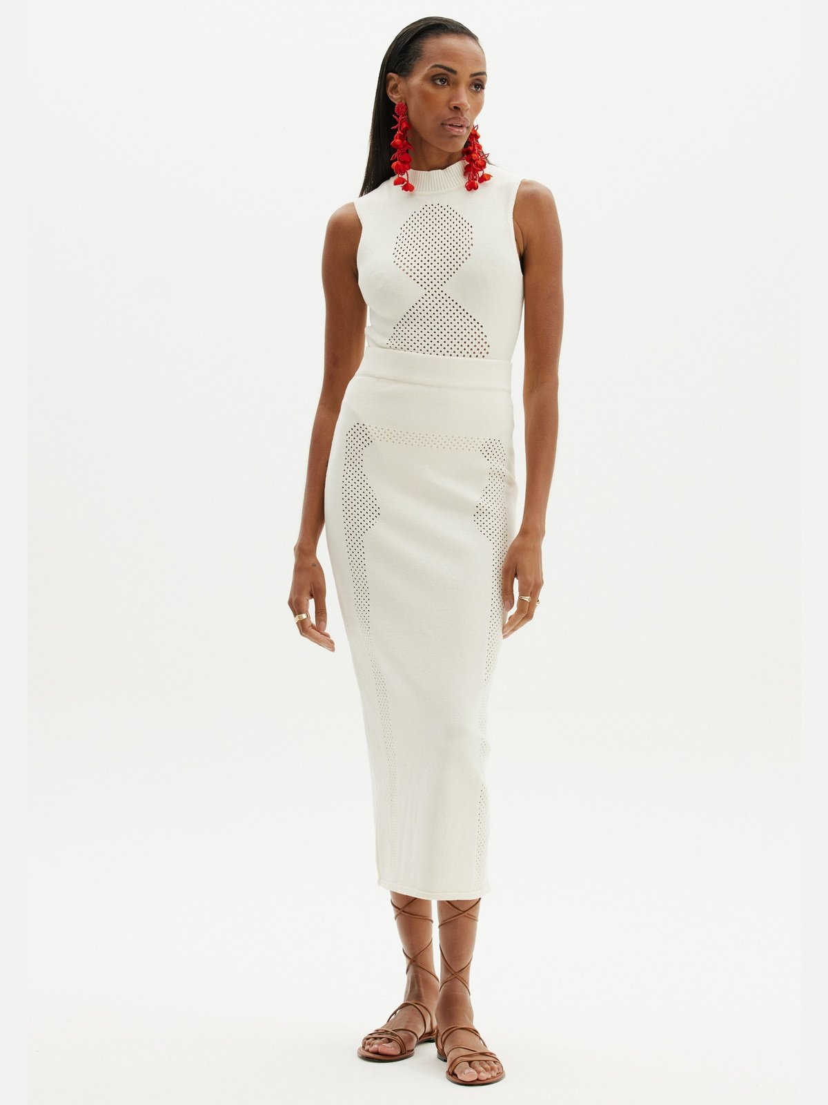 AMAR SAIA TRICOT SKIRT