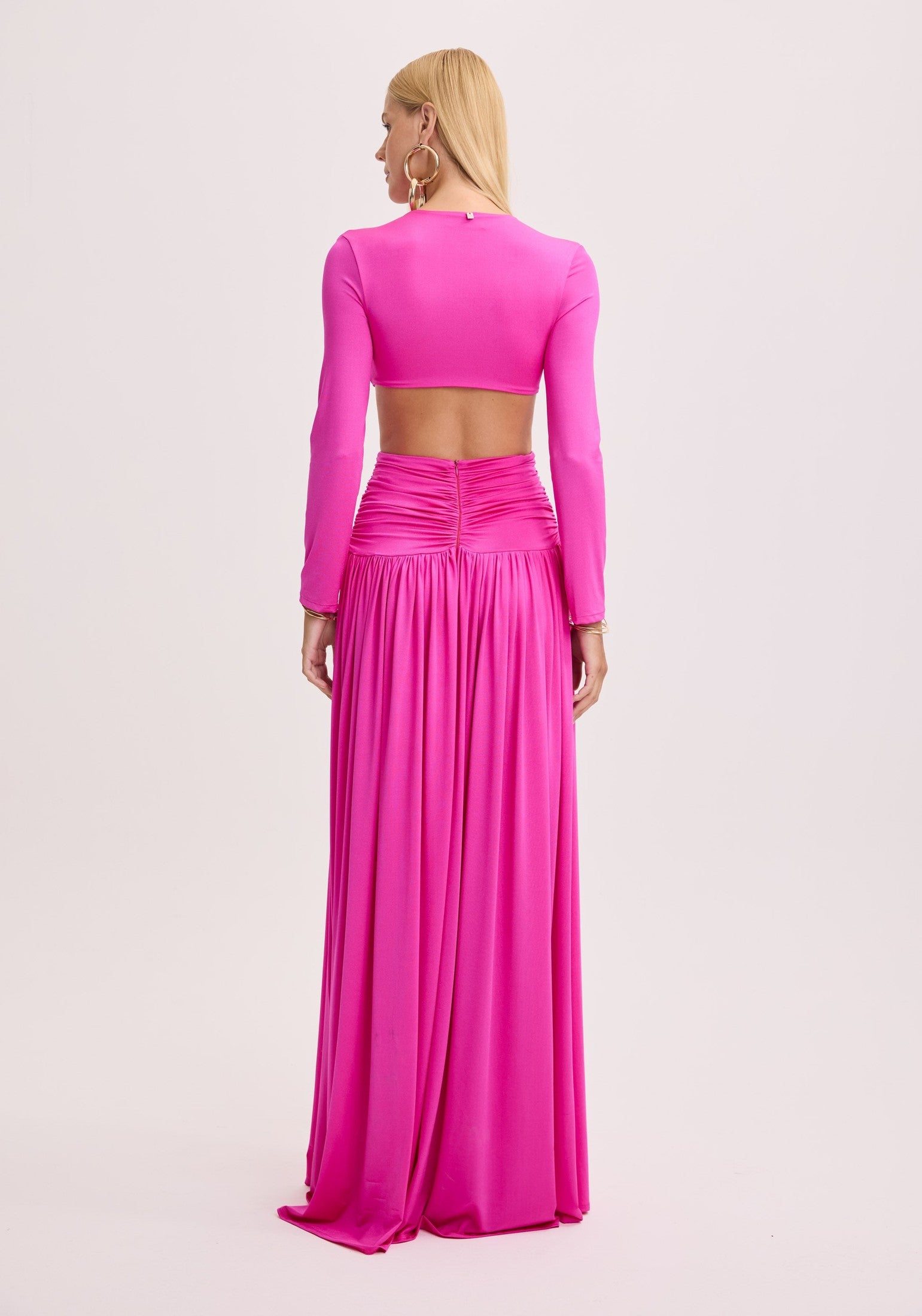 AMAR LONG CUT OUT DRESS