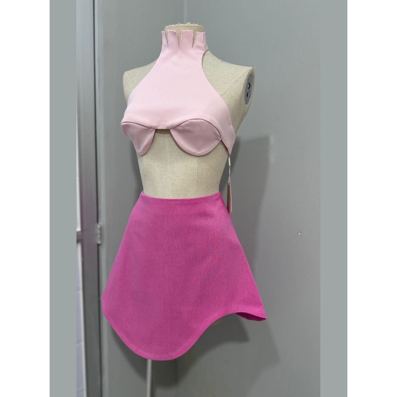HL CURVES PINK SKIRT