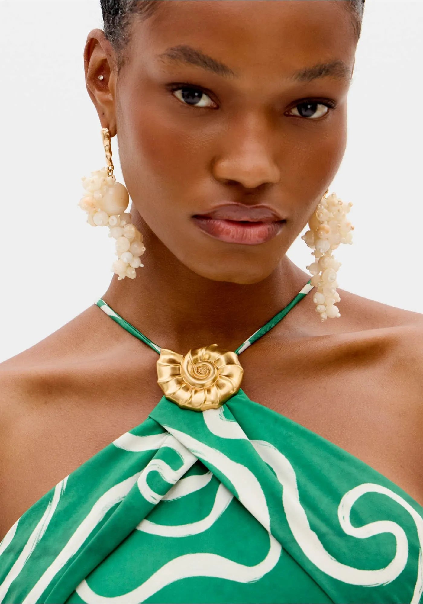 LP MIDI PRINTED DRESS