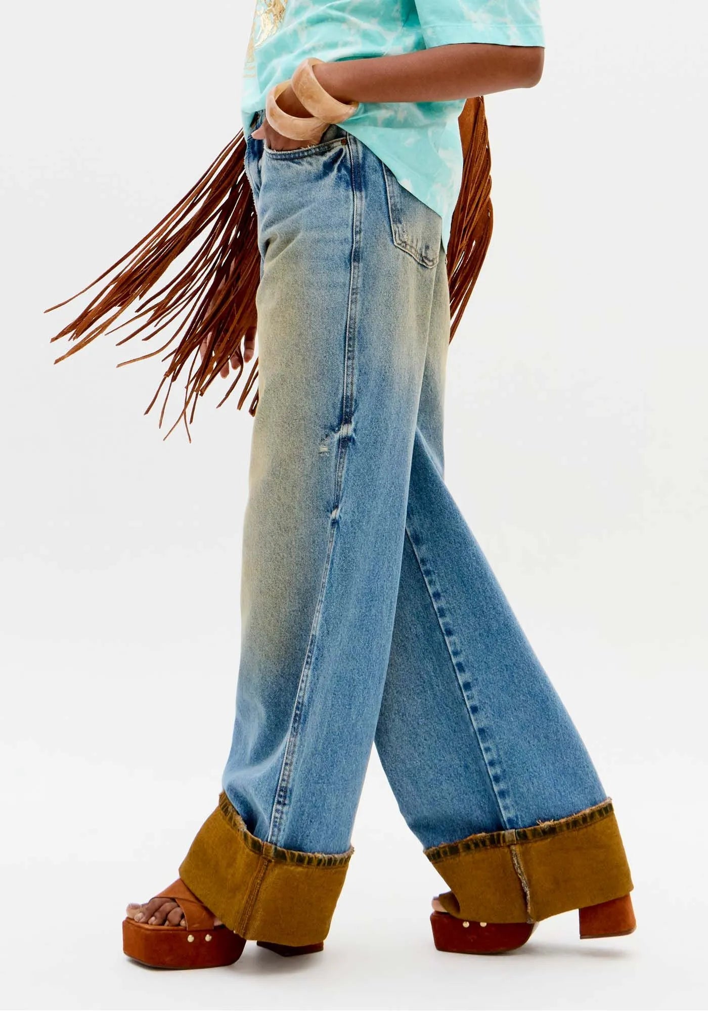 LP WIDE LEG HIGH WAITED JEAN