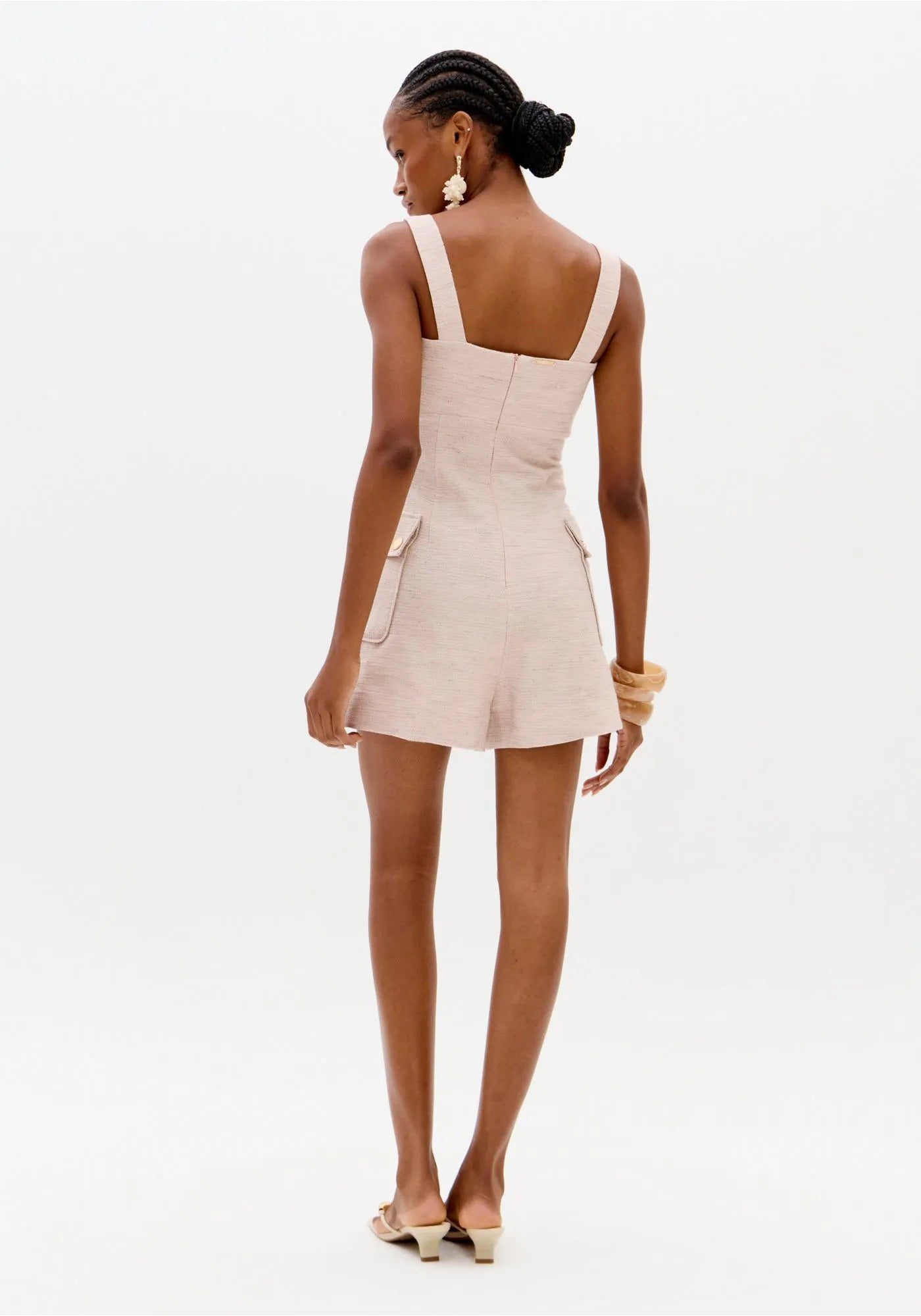 LP SHORT JUMPSUIT WITH STRAPS