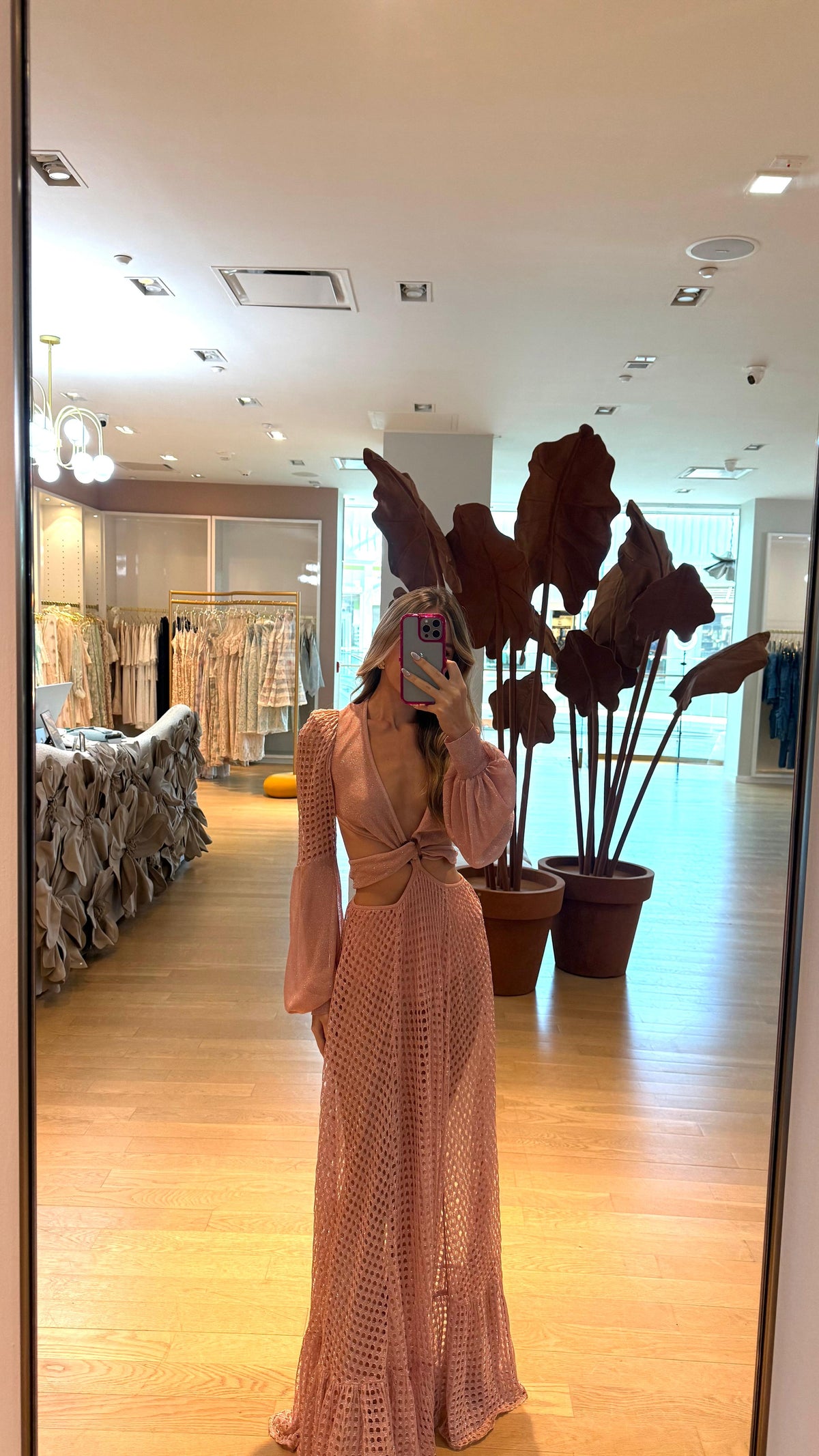 SK RUNWAY ROSE DRESS