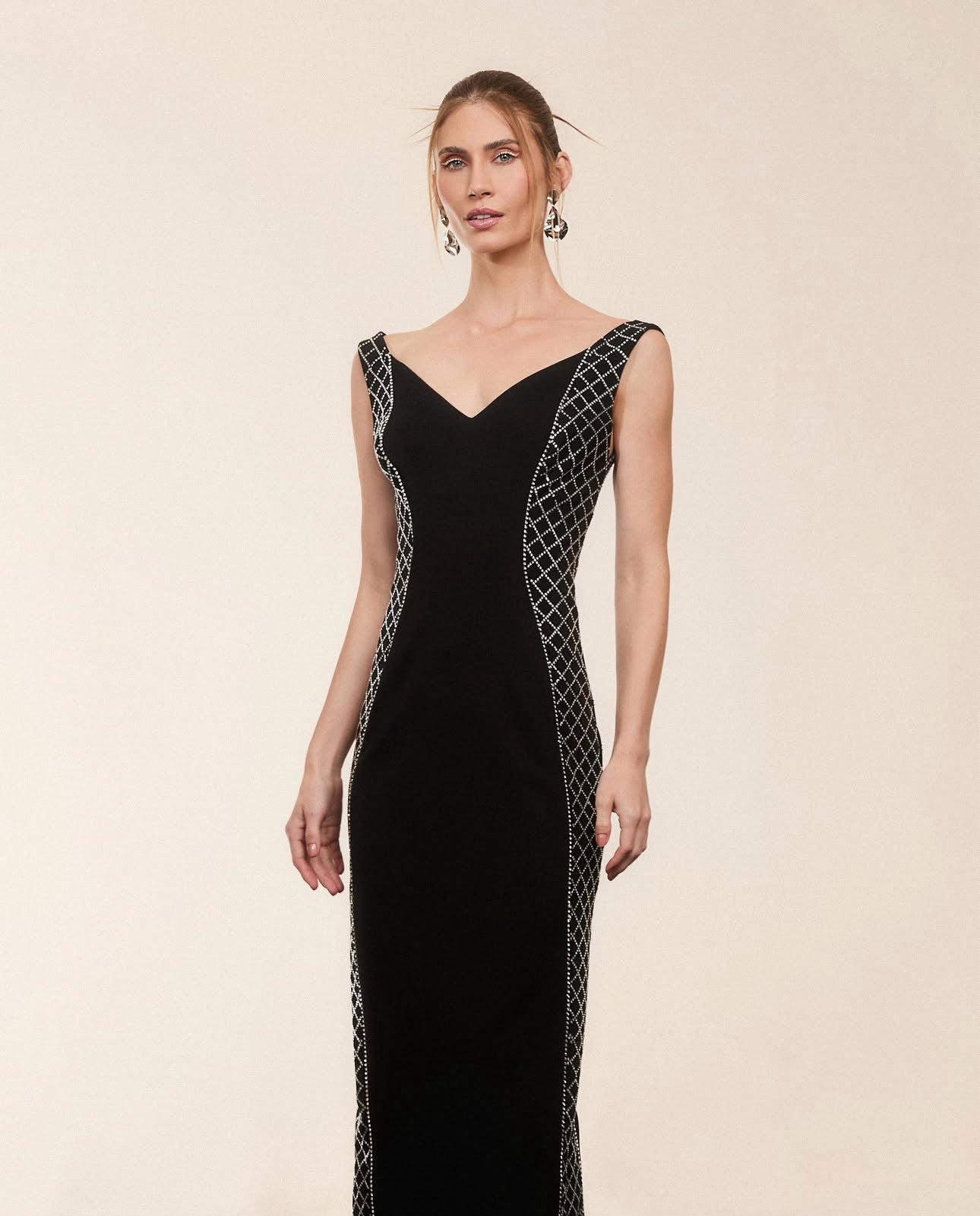 ARB SPARKLE GOWN BLACK