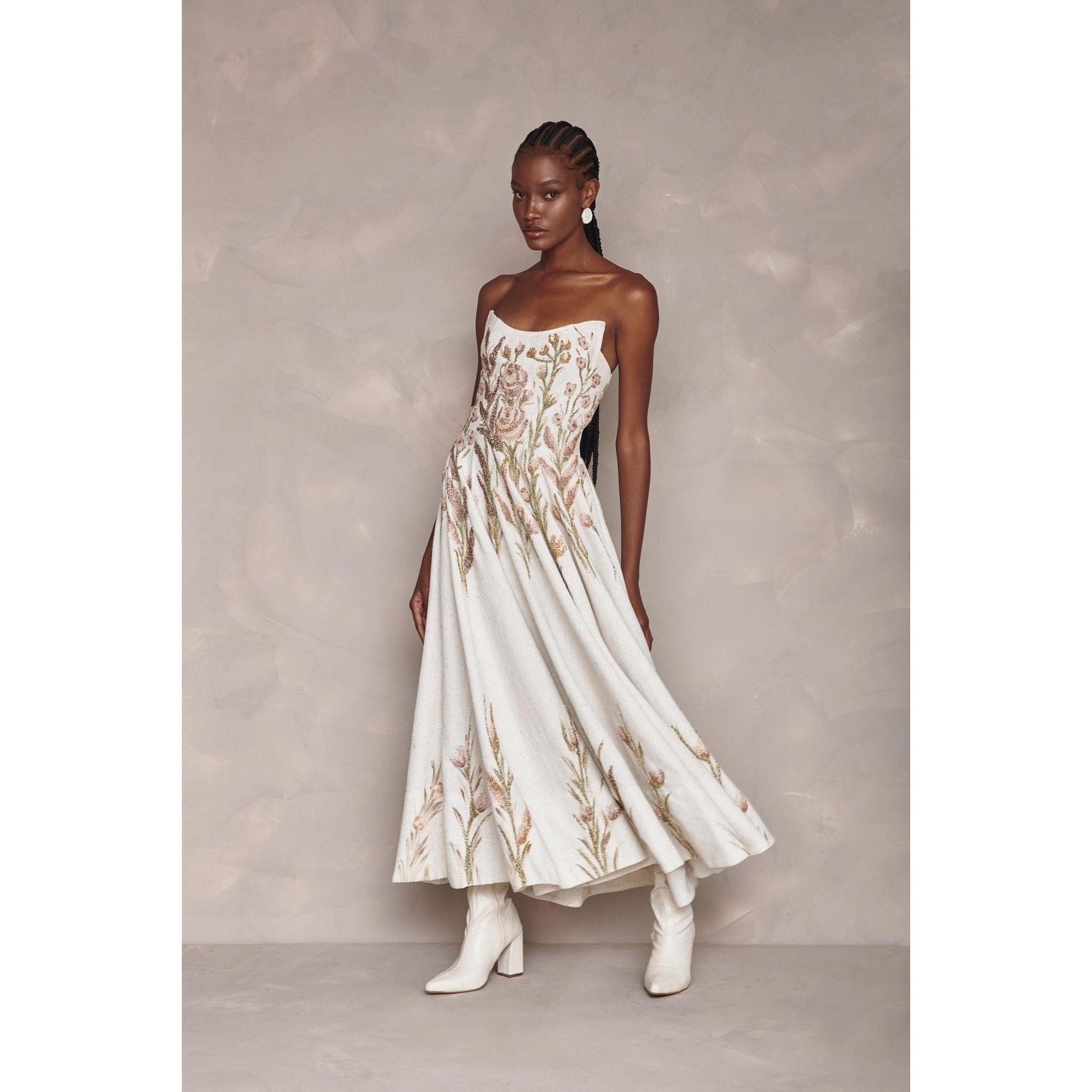 LN HAND PAINTED DRESS
