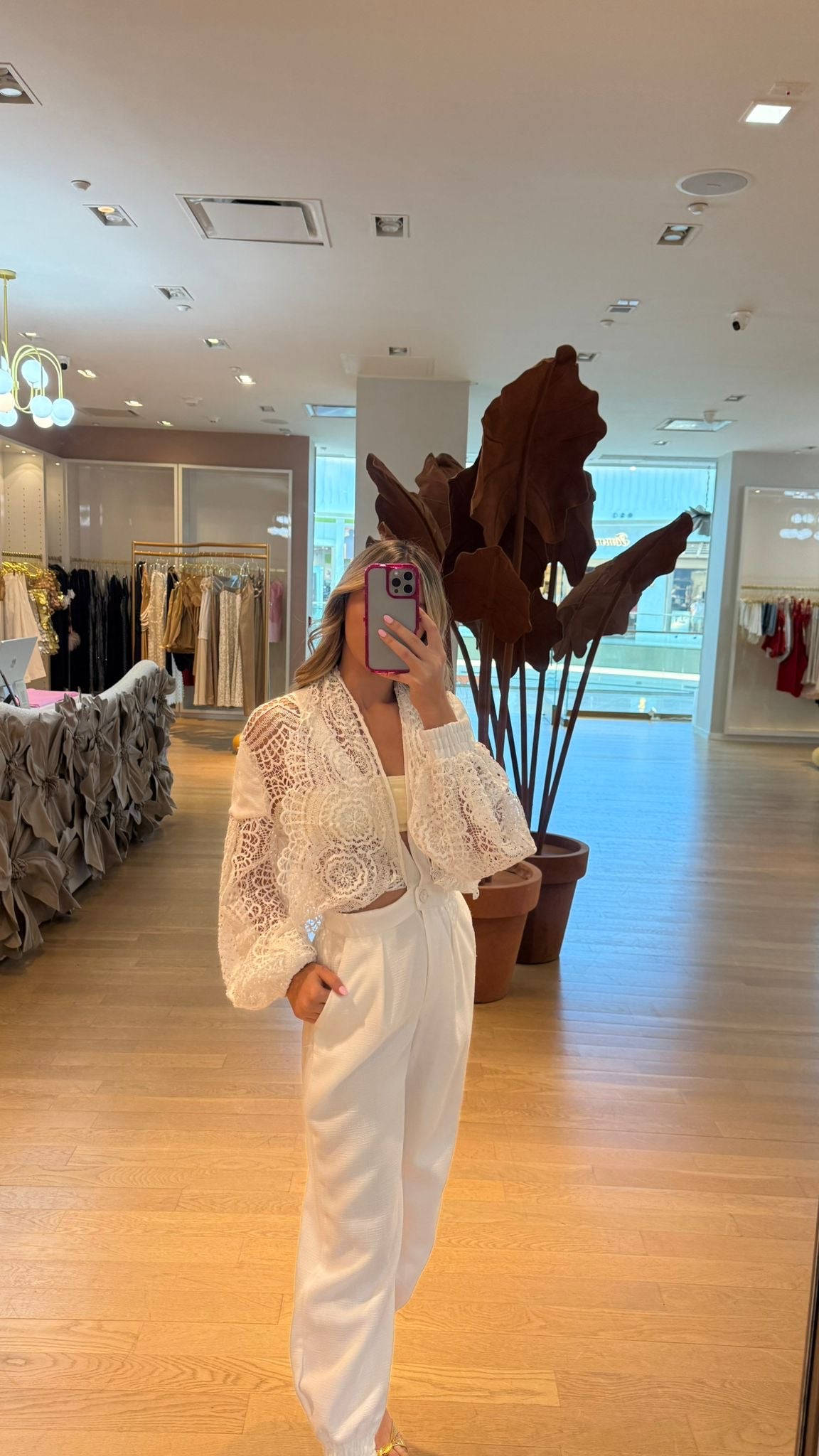 SK WHITE LACE JUMPSUIT