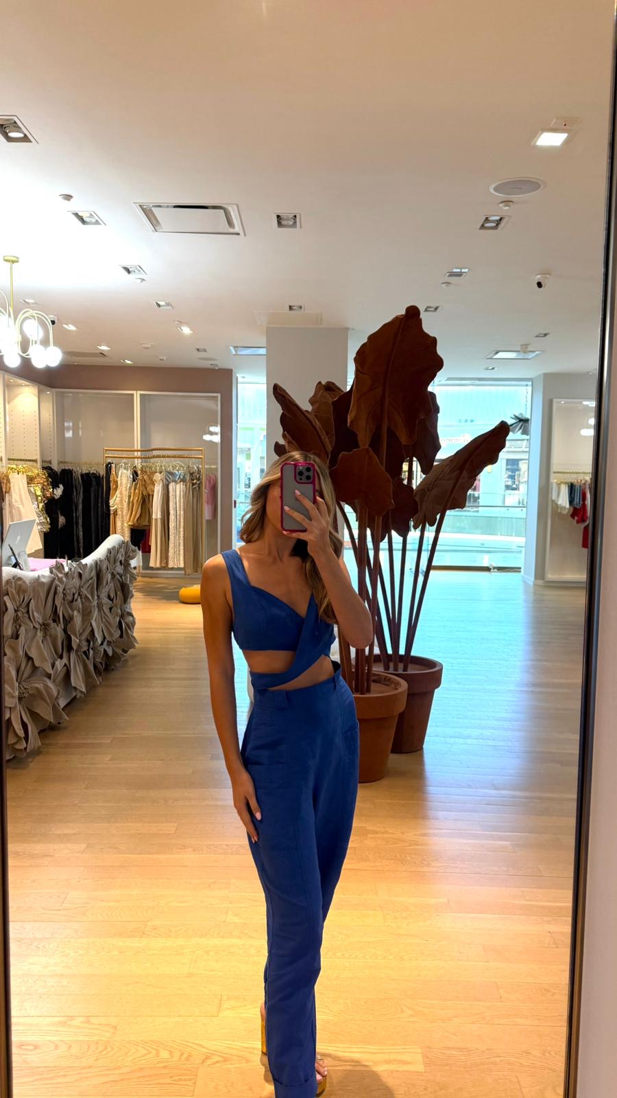 TD ROYAL BLUE JUMPSUIT