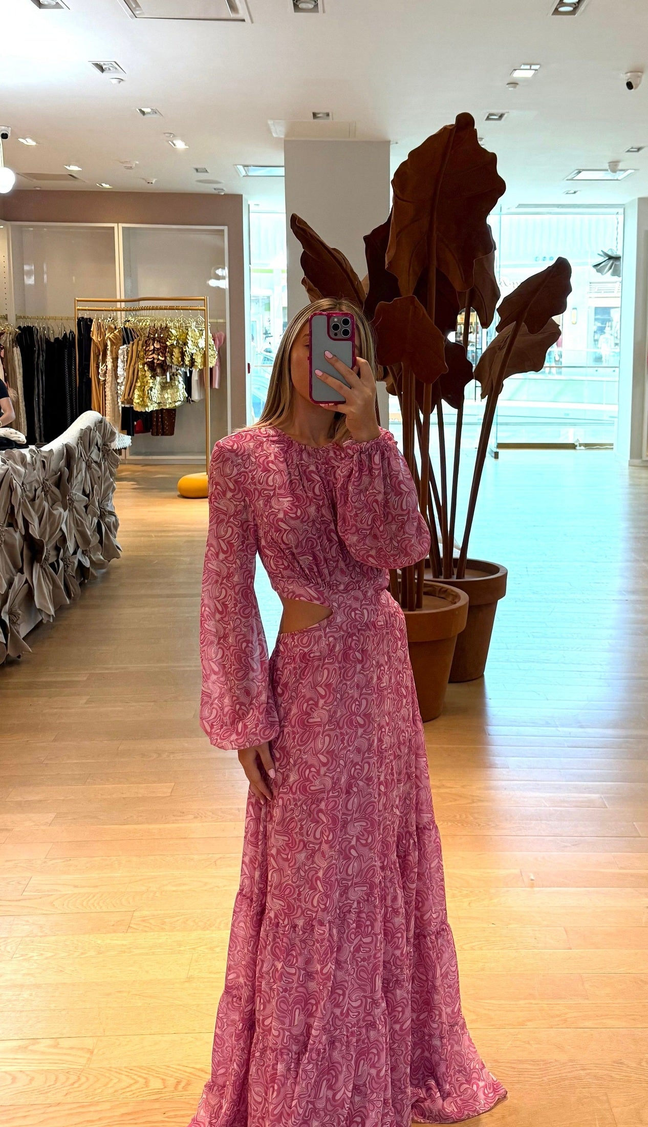 AF SWIRL DRESS